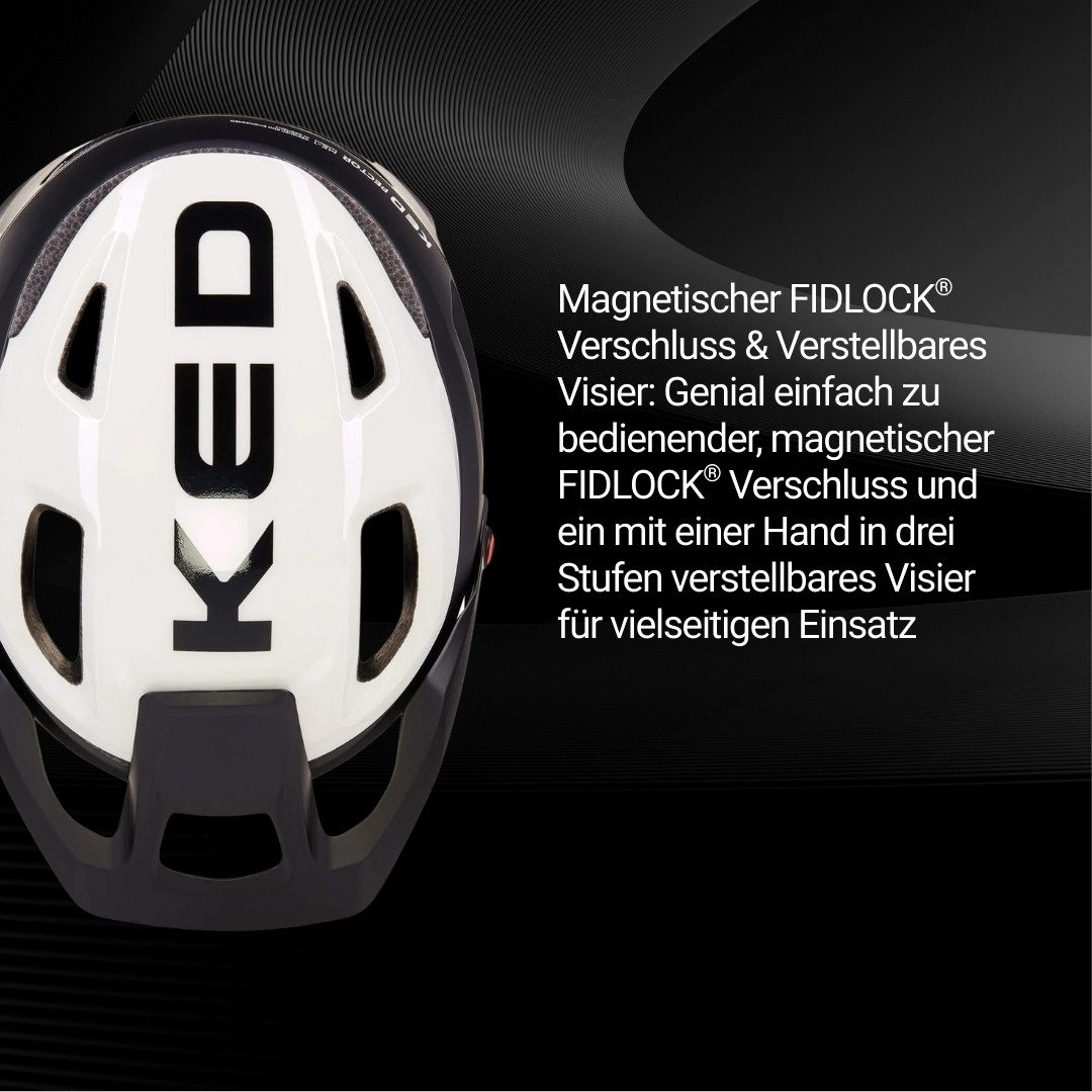 KED Fahrradhelm Pector ME-1, Mountainbike Helm – Mips Schutz, BOA® Fit System, Fidlock Verschluss