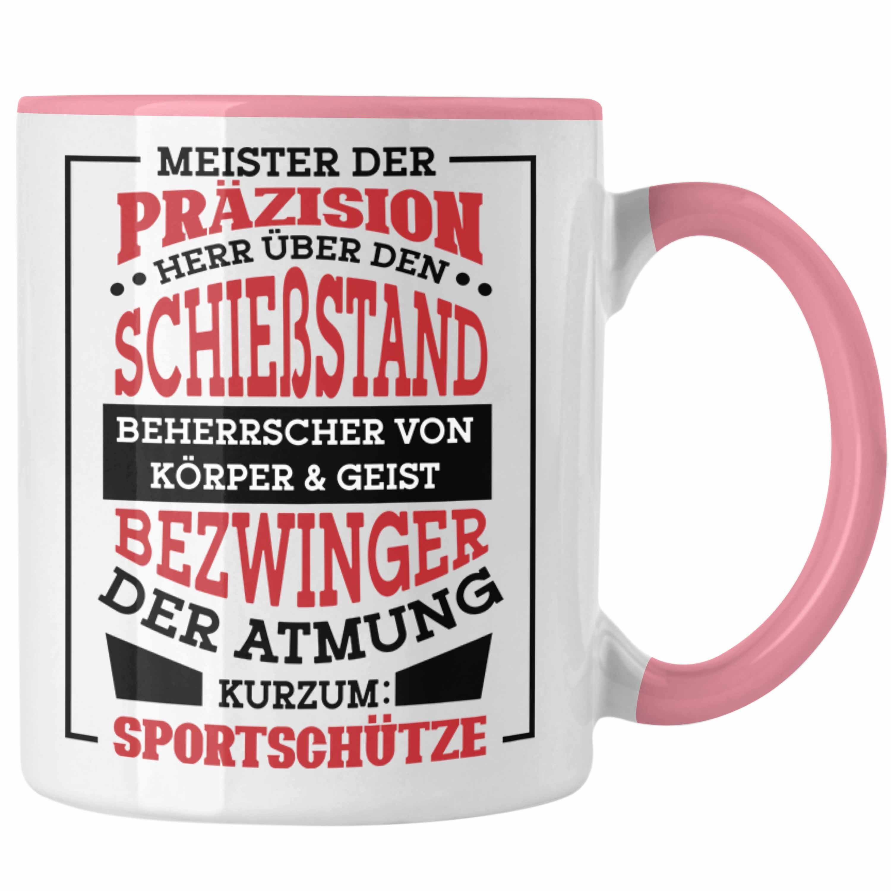 Trendation Tasse Lustige SchießenTasse für Sportschützen Geschenk Ich