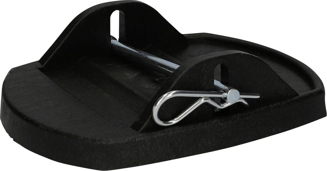 Cartrend Sicherheitskeil Cartrend Stützplatten mit Metallbolzen - 4 Stück