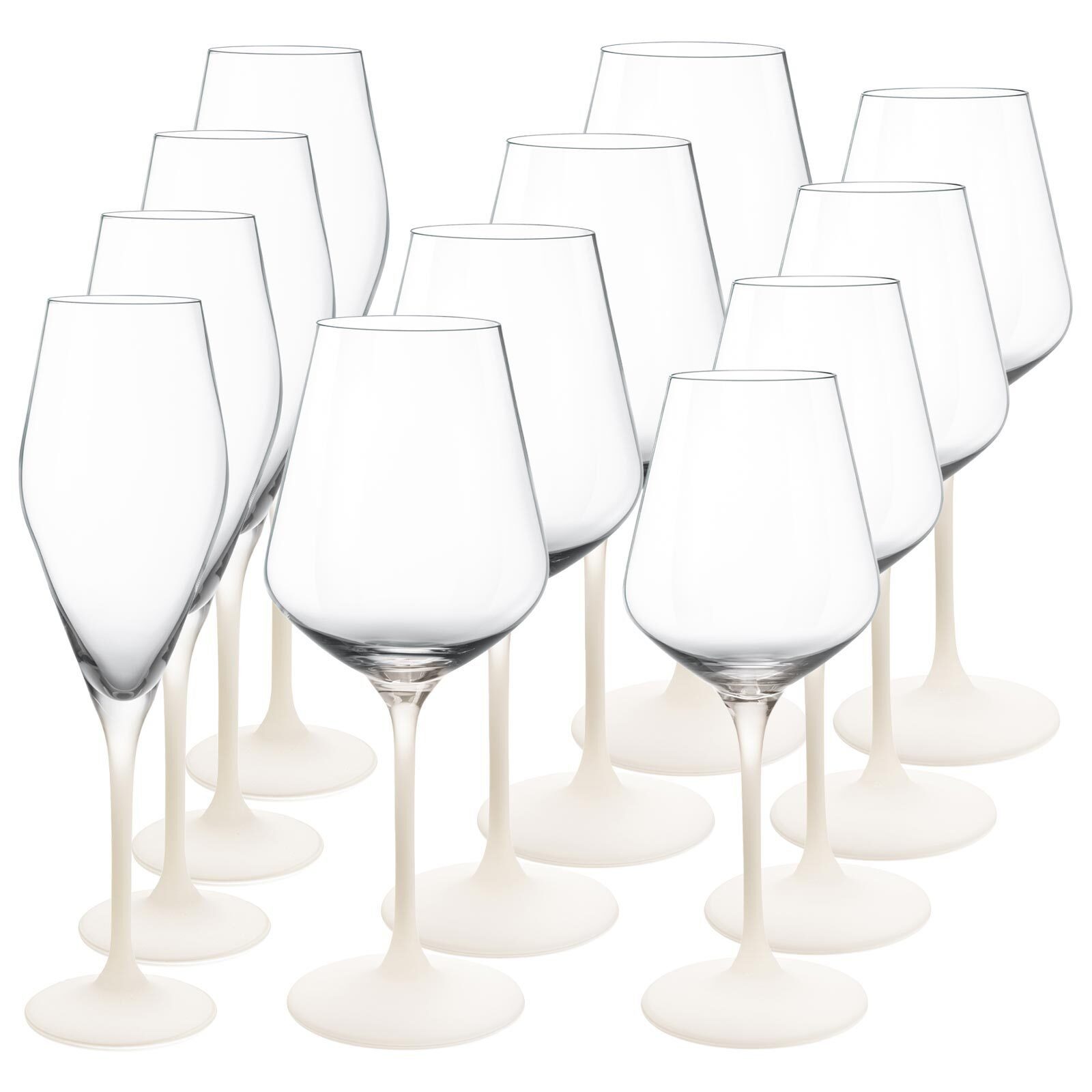 Gläser-Set Manufacture Rock Blanc Wein- und Sektgläser Set