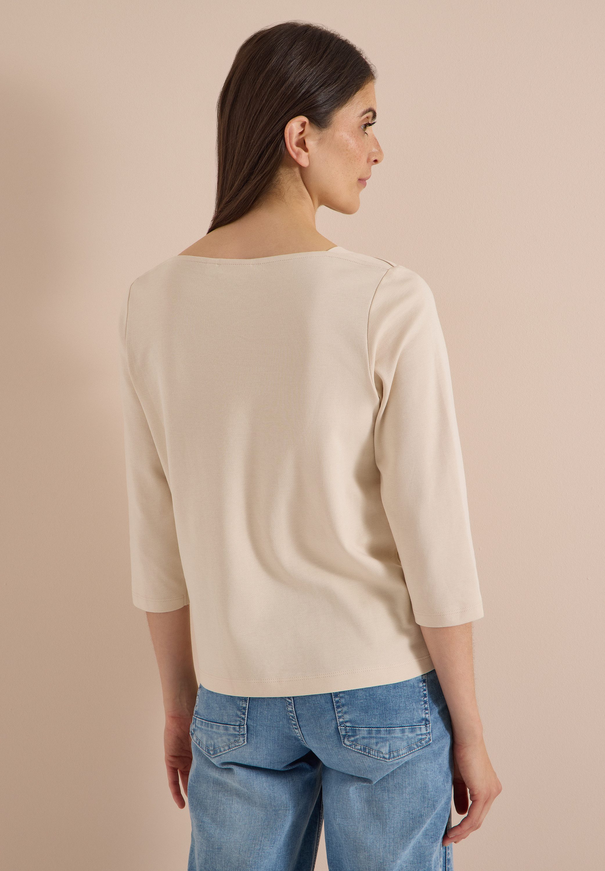 CECIL 3/4-Arm-Shirt aus reiner Baumwolle – Bild 2 von 5
