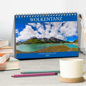 CALVENDO Wandkalender Wolkentanz (Tischkalender 2025 DIN A5 quer), CALVENDO Monatskalender