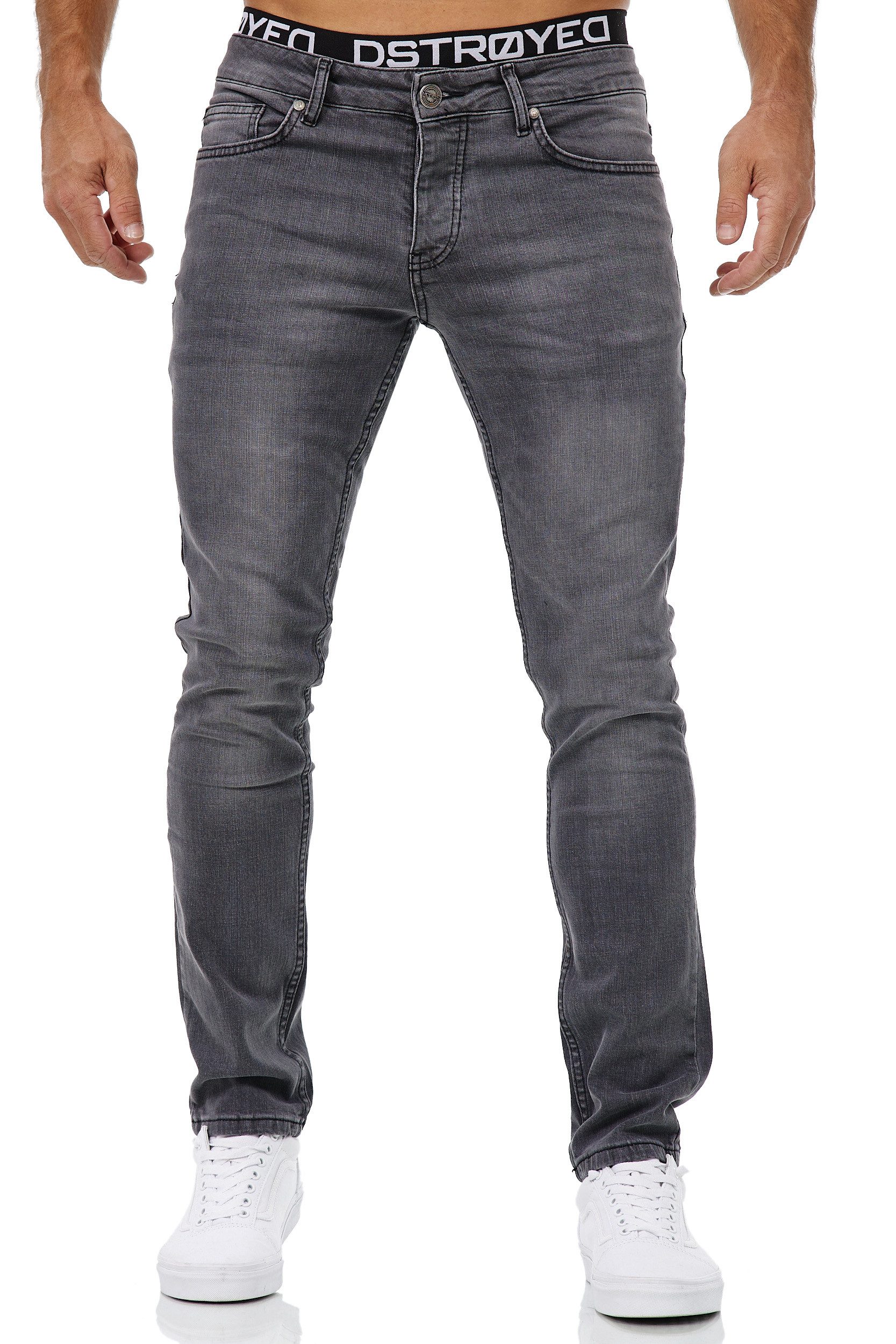 MERISH Slim-fit-Jeans ME.1509d-Grau-Vater günstig online kaufen