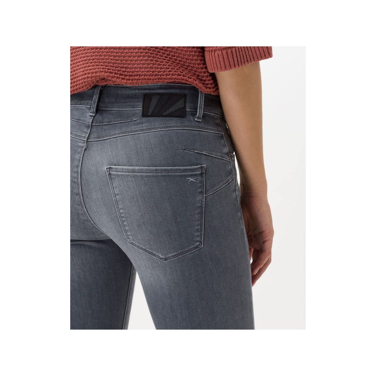 hell-grau (1-tlg) Brax 5-Pocket-Jeans