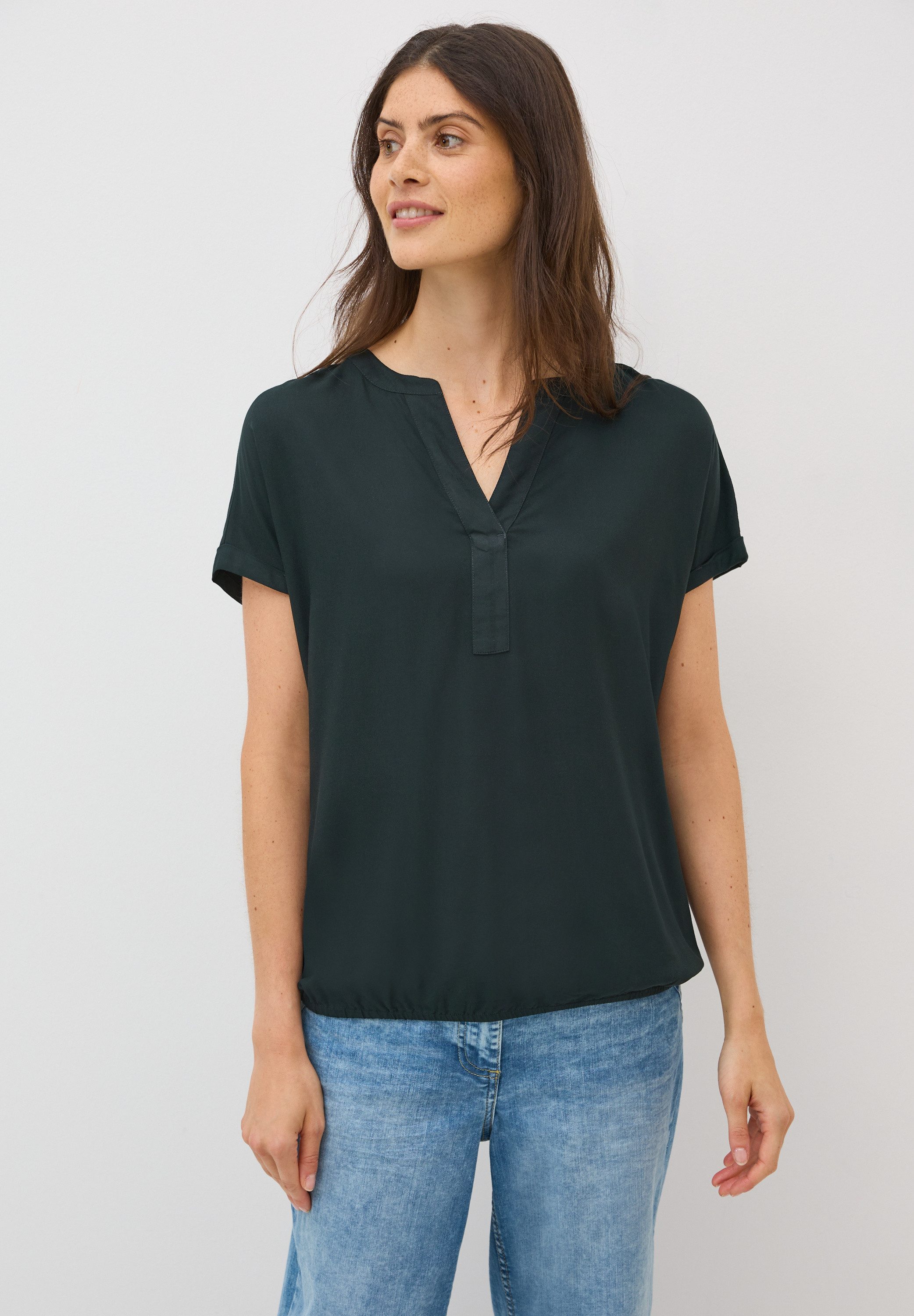 CECIL Shirtbluse aus softer Viskose