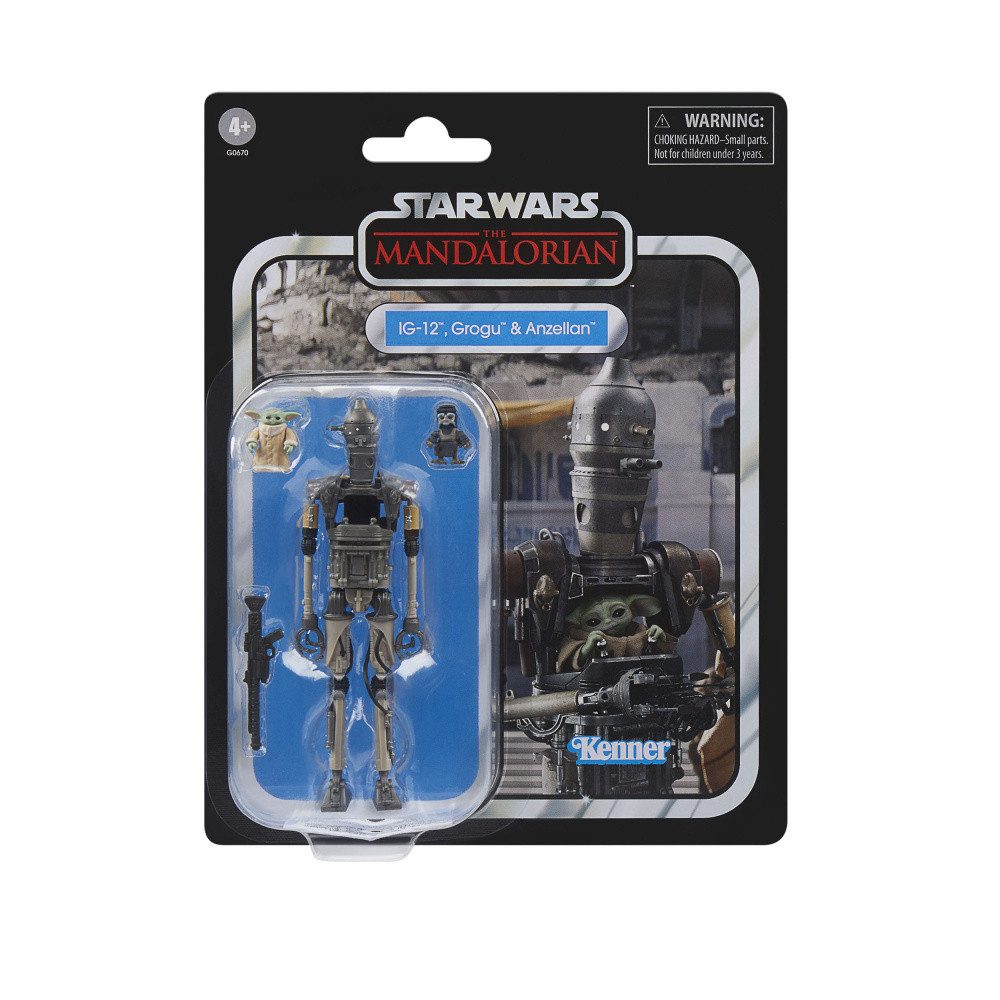 Hasbro Actionfigur Star Wars: The Mandalorian Vintage Collection Actionfiguren 3er-Pack I
