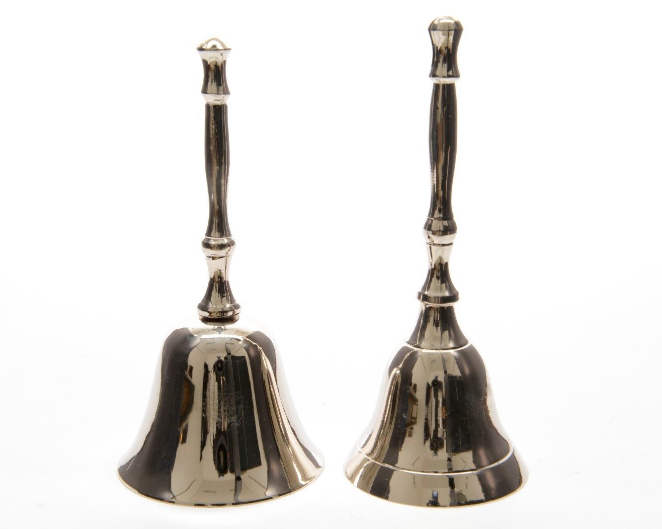 Kaemingk Dekoobjekt Glocke Tischglocke Weihnachtsglocke 2 Ausführungen Alu Stückpreis