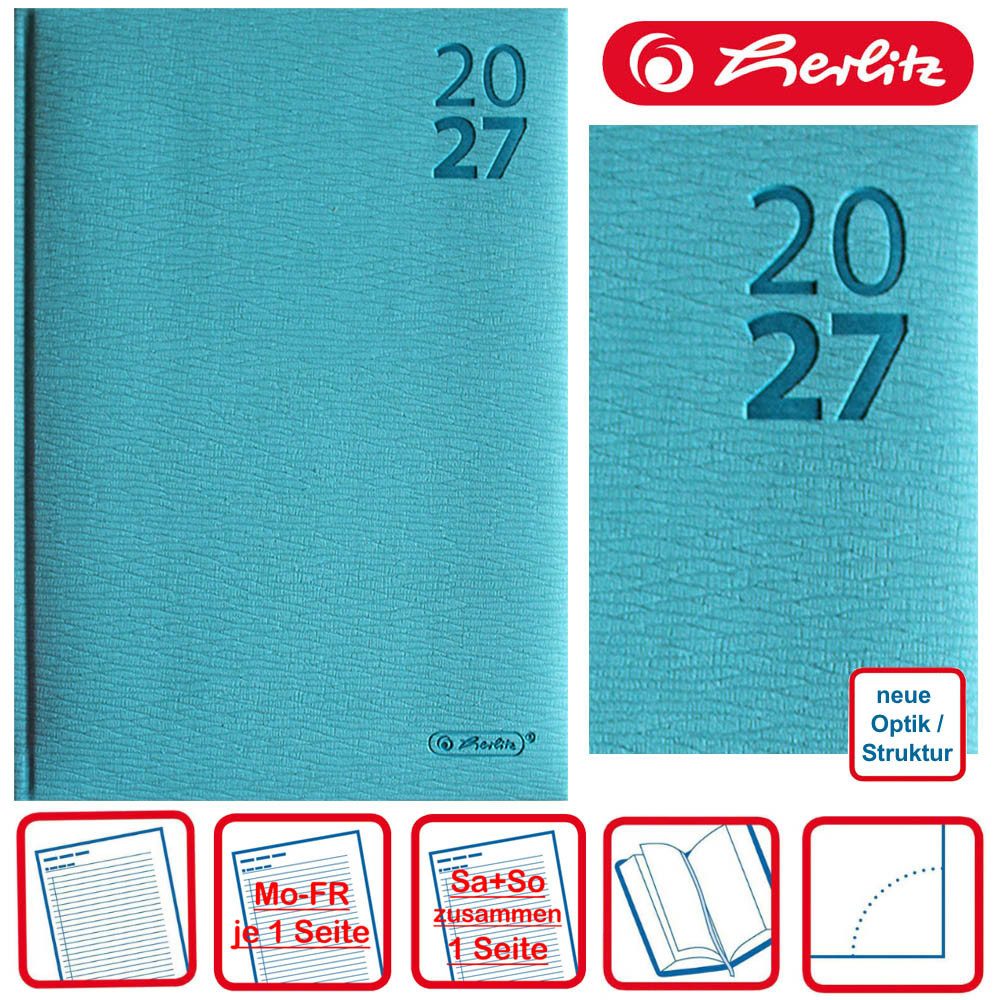 Herlitz Buchkalender A5 Wall 2027 mint