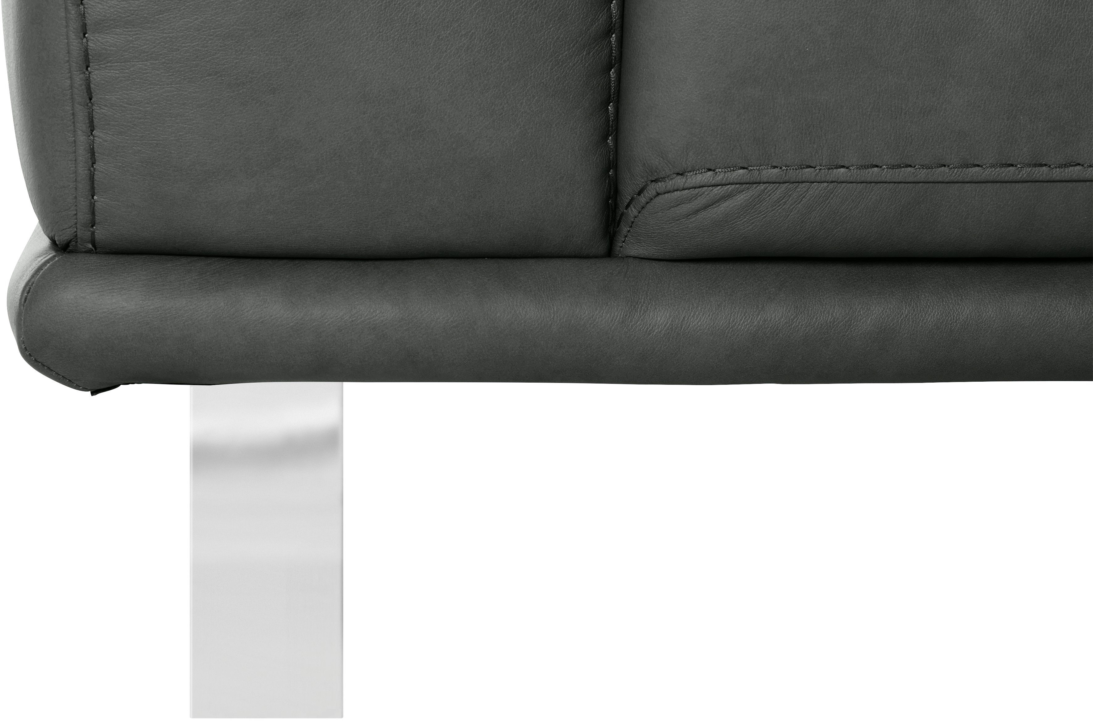 montanaa, glänzend, Breite in 2-Sitzer cm Chrom Metallkufen mit 192 W.SCHILLIG