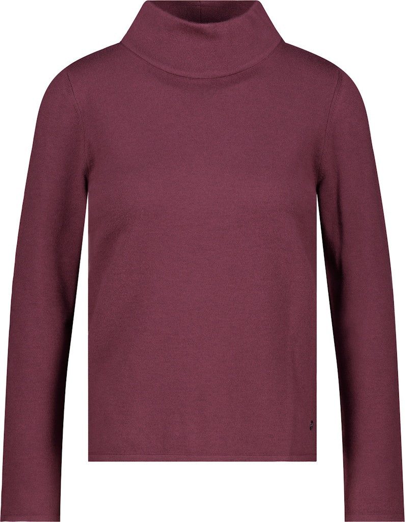 Monari Rundhalspullover 808988 Eleganter Stehkragen in günstig online kaufen