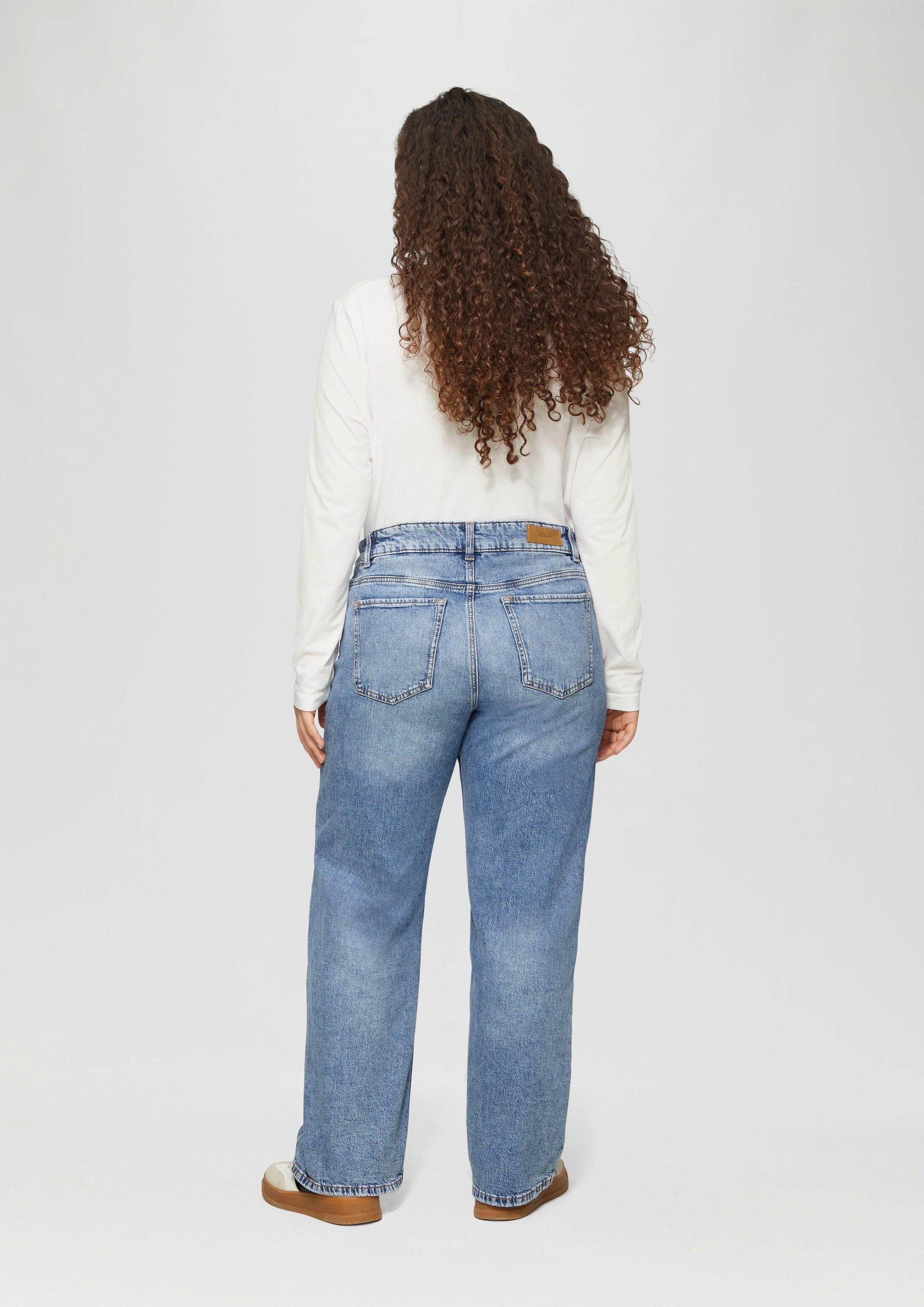 s.Oliver Regular-fit-Jeans Jeans-Hose Jeans / Straight Fit / Mid Rise / Straight Leg – Bild 3 von 5