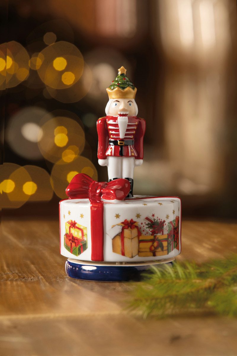Villeroy & Boch Weihnachtsfigur Nostalgic Melody Nussknacker drehend günstig online kaufen