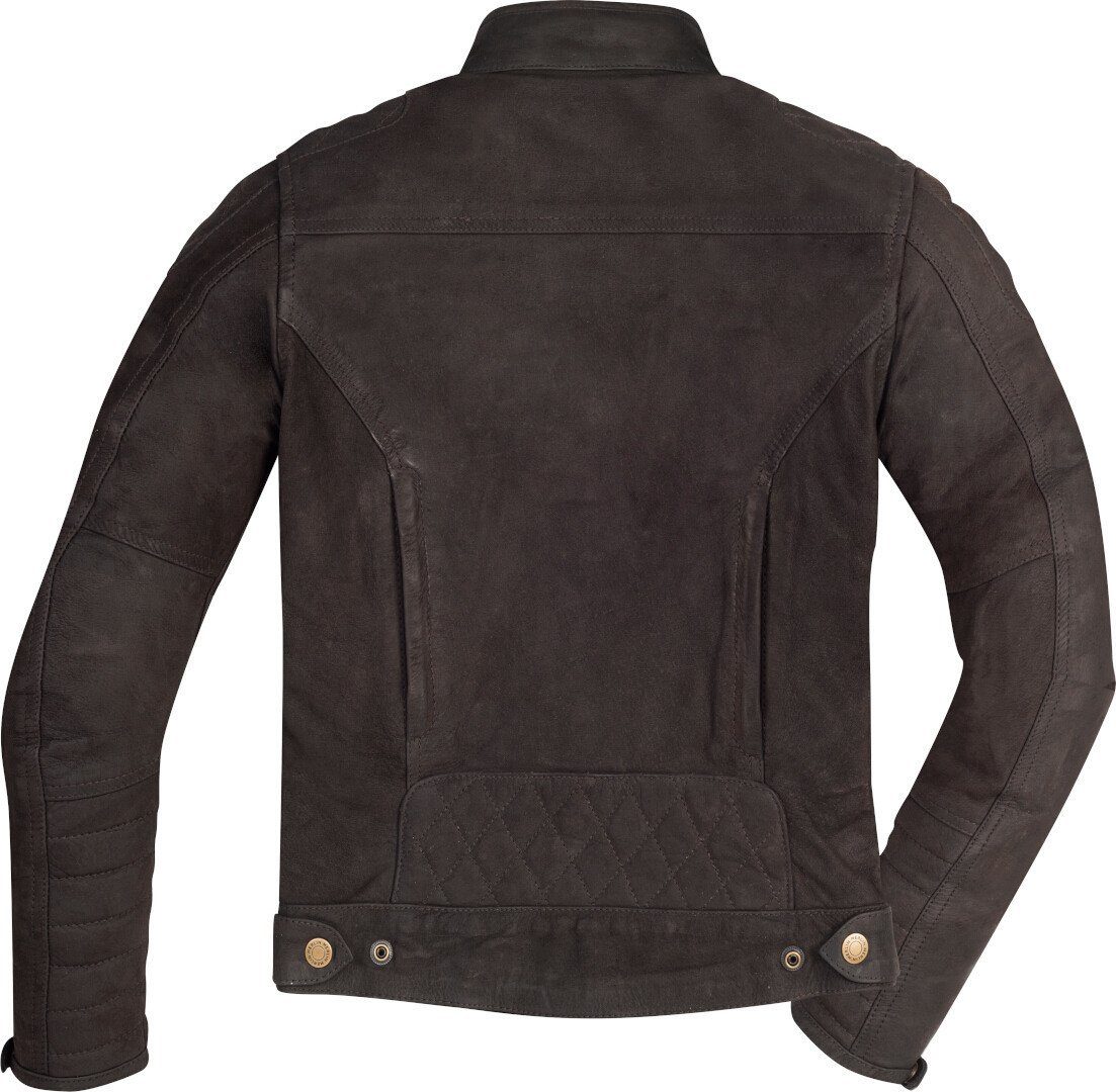 Merlin Motorradjacke Mia Damen Motorrad Lederjacke herausnehmbares Innenfutter – Bild 4 von 5