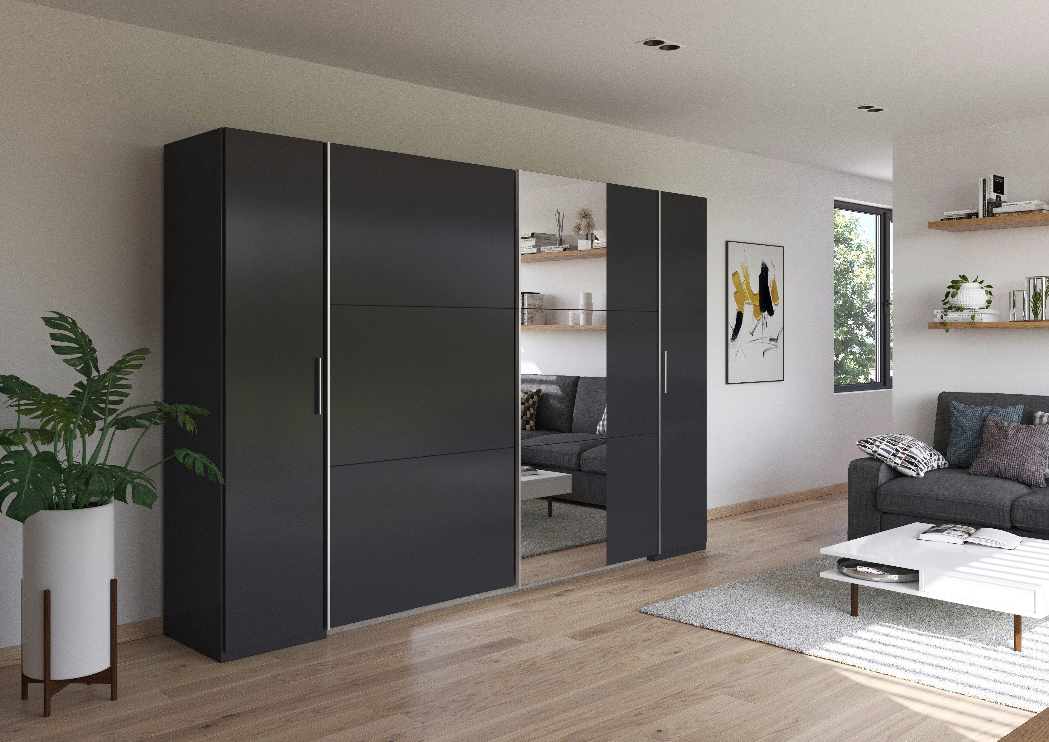 rauch Schwebetürenschrank Kleiderschrank Drehtürenschrank Schrank Garderobe günstig online kaufen