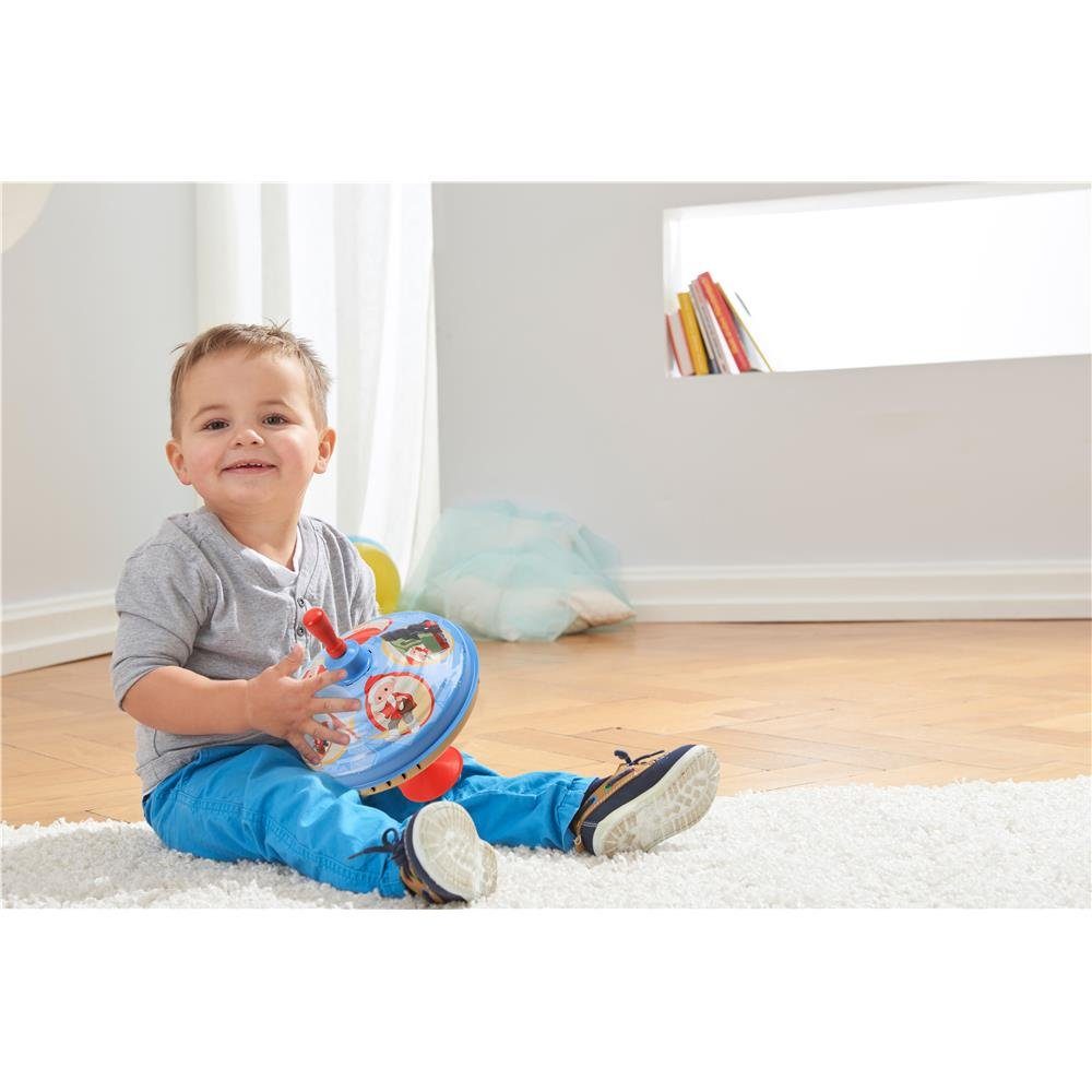 SIMM Spielwaren Brummkreisel Brummkreisel 19 cm Sandmännchen, für Kleinkinder ab 18 Monaten