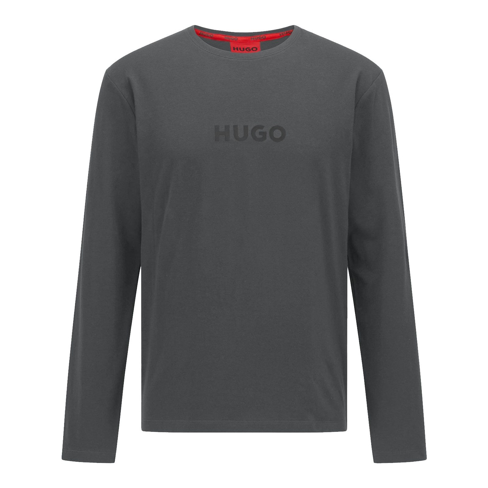 HUGO Pyjama Jim Long Set (2 tlg) mit Markenschriftzug auf Oberteil günstig online kaufen
