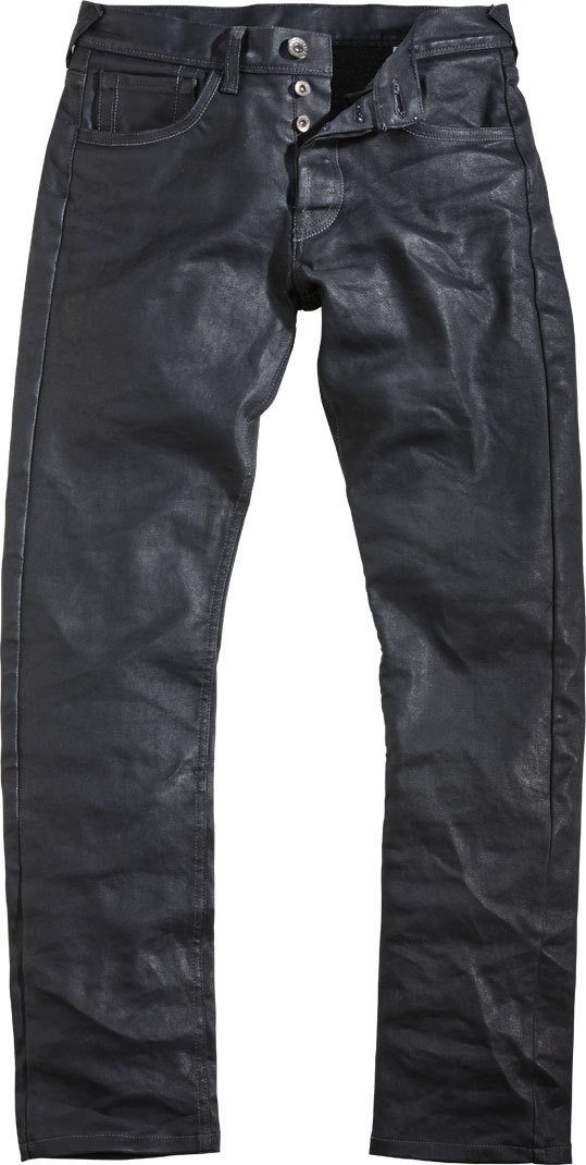 Rokker Motorradhose tech Black Motorrad Textilhose