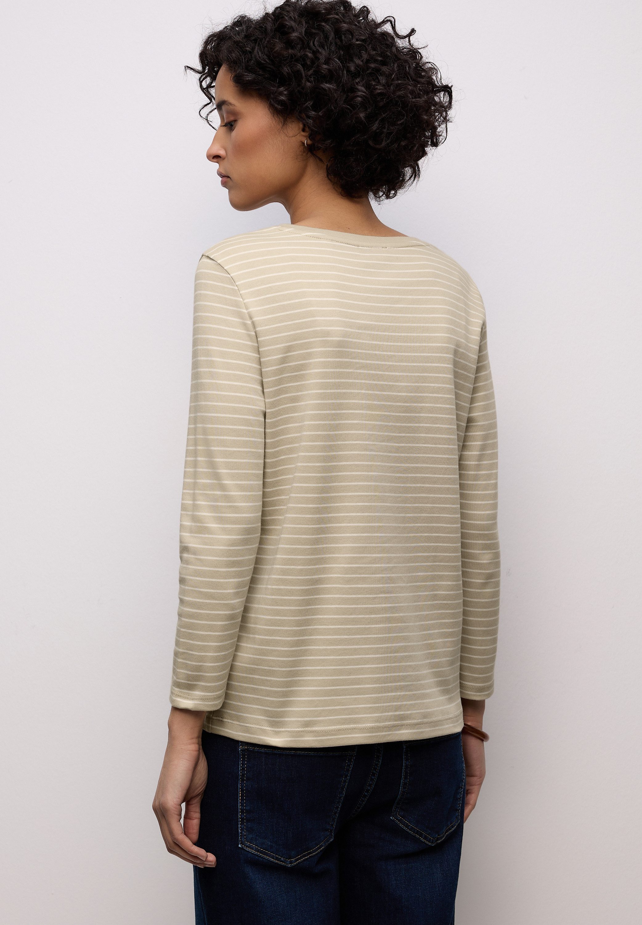 STREET ONE 3/4-Arm-Shirt mit 3/4 Ärmeln