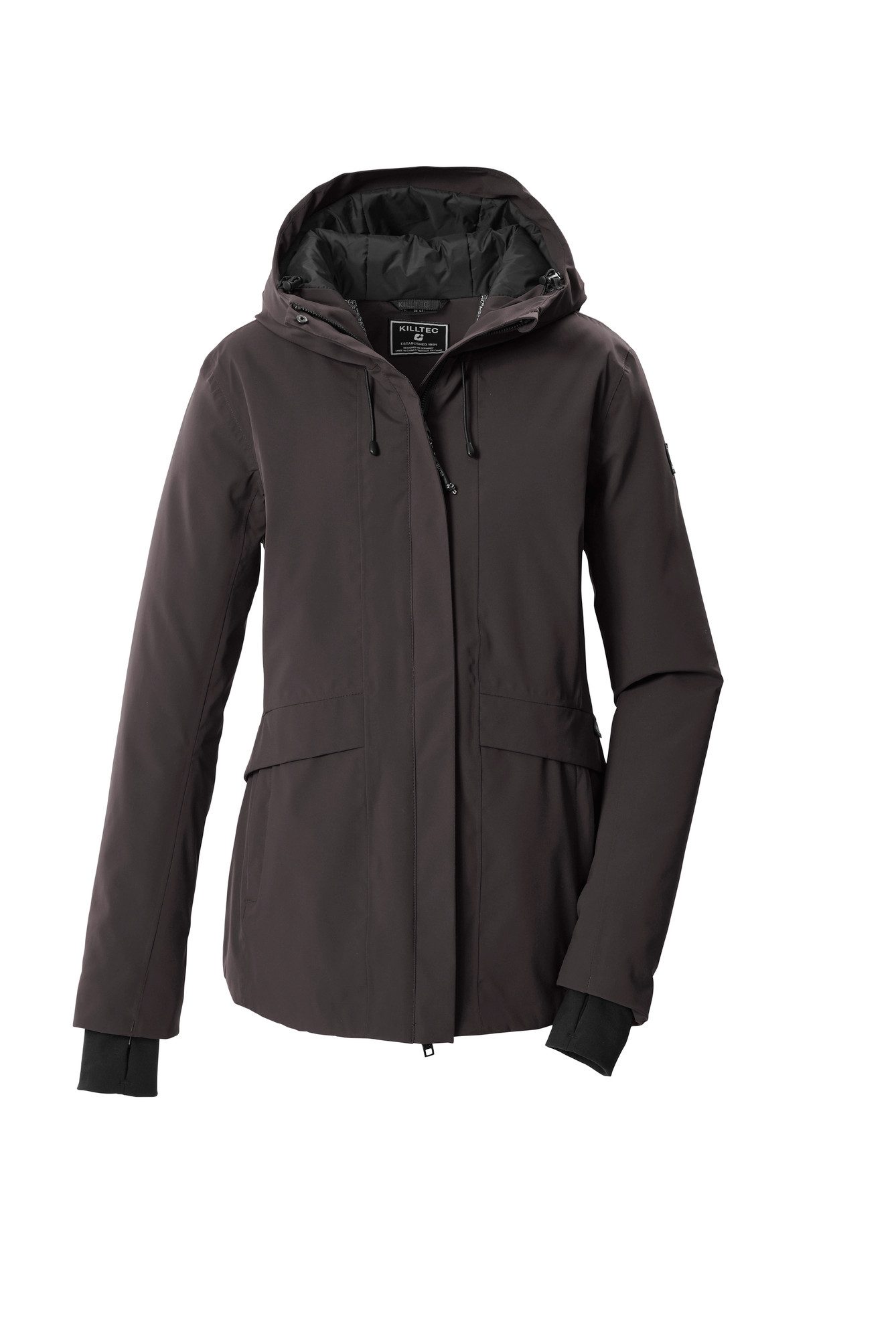 Killtec Funktionsjacke KOW 24 WMN JCKT wasserdicht, winddicht, atmungsaktiv, mit Kapuze – Bild 2 von 3