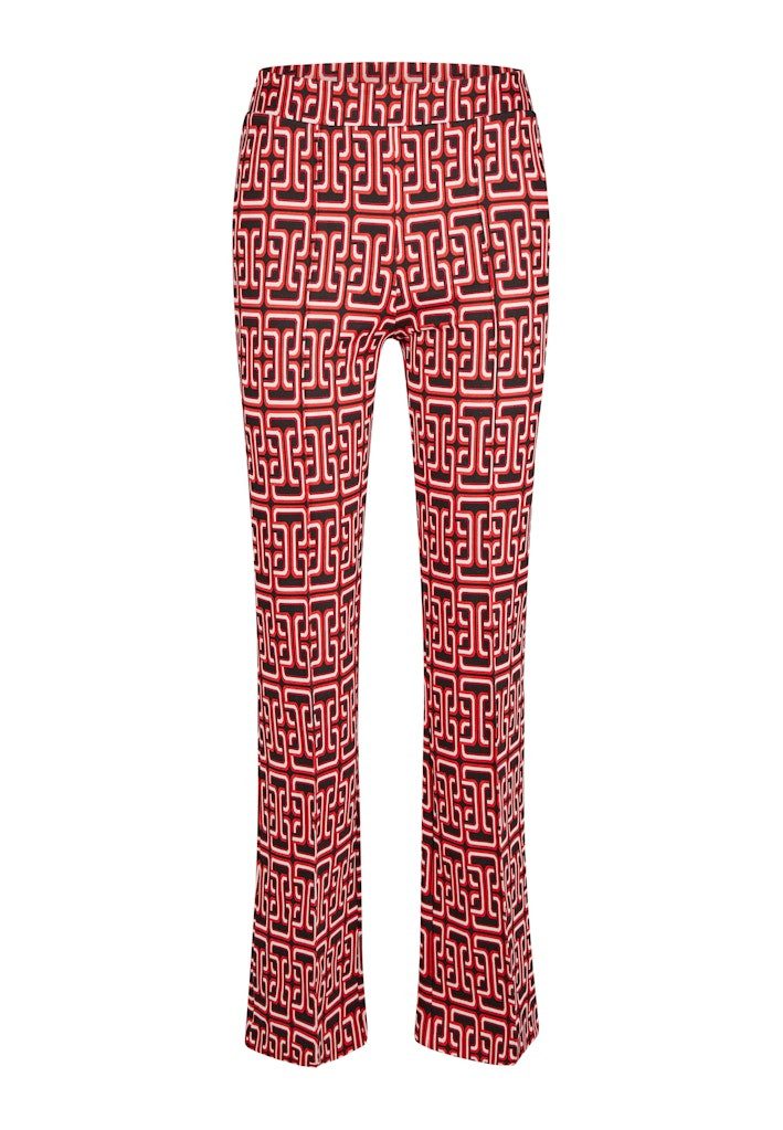 Jerseyhose Hosen-Jersey black melange varied