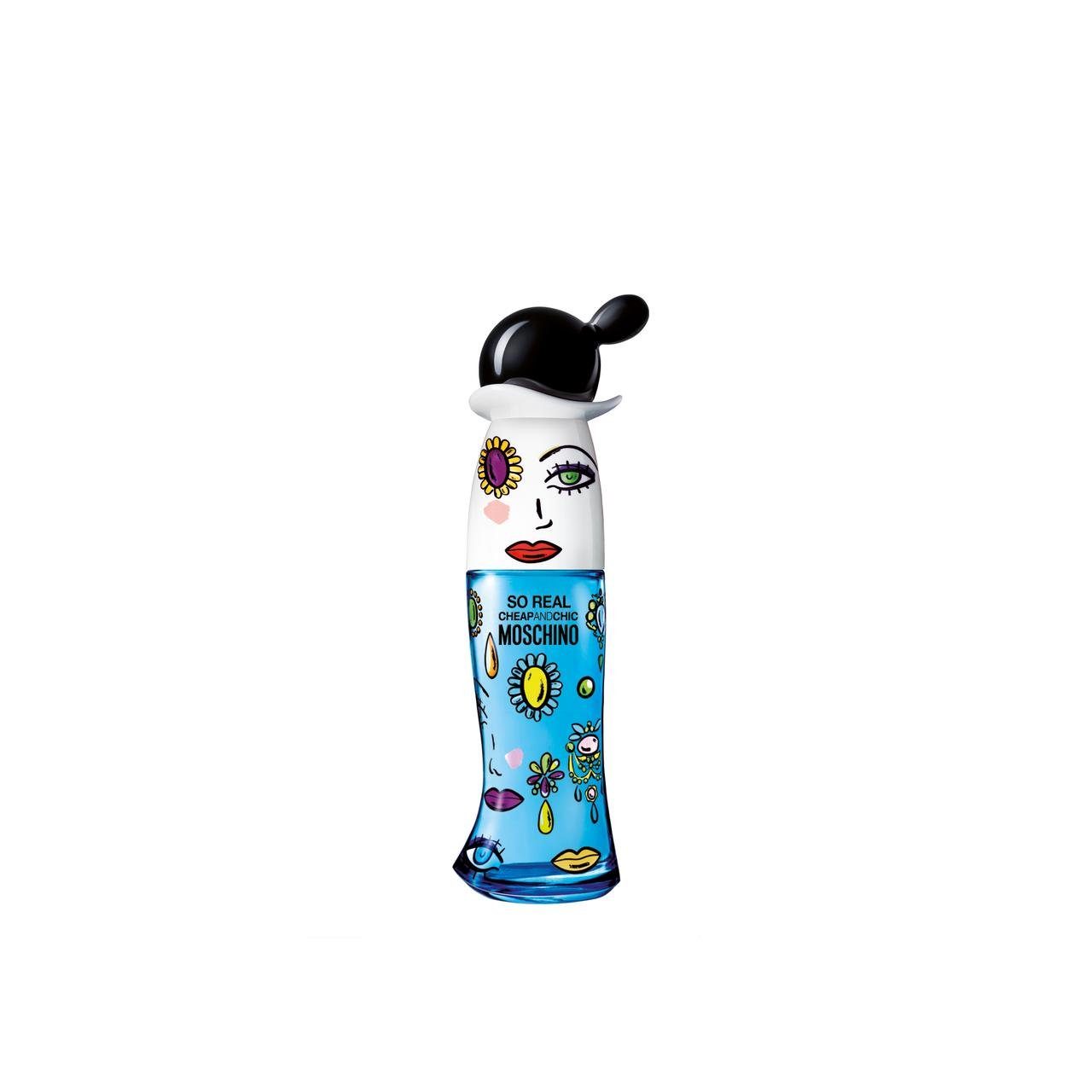 Moschino Eau de Toilette Cheap and Chic So Real EdT Nat. Spray, Damenduft, FLORAL - ZITRISCH