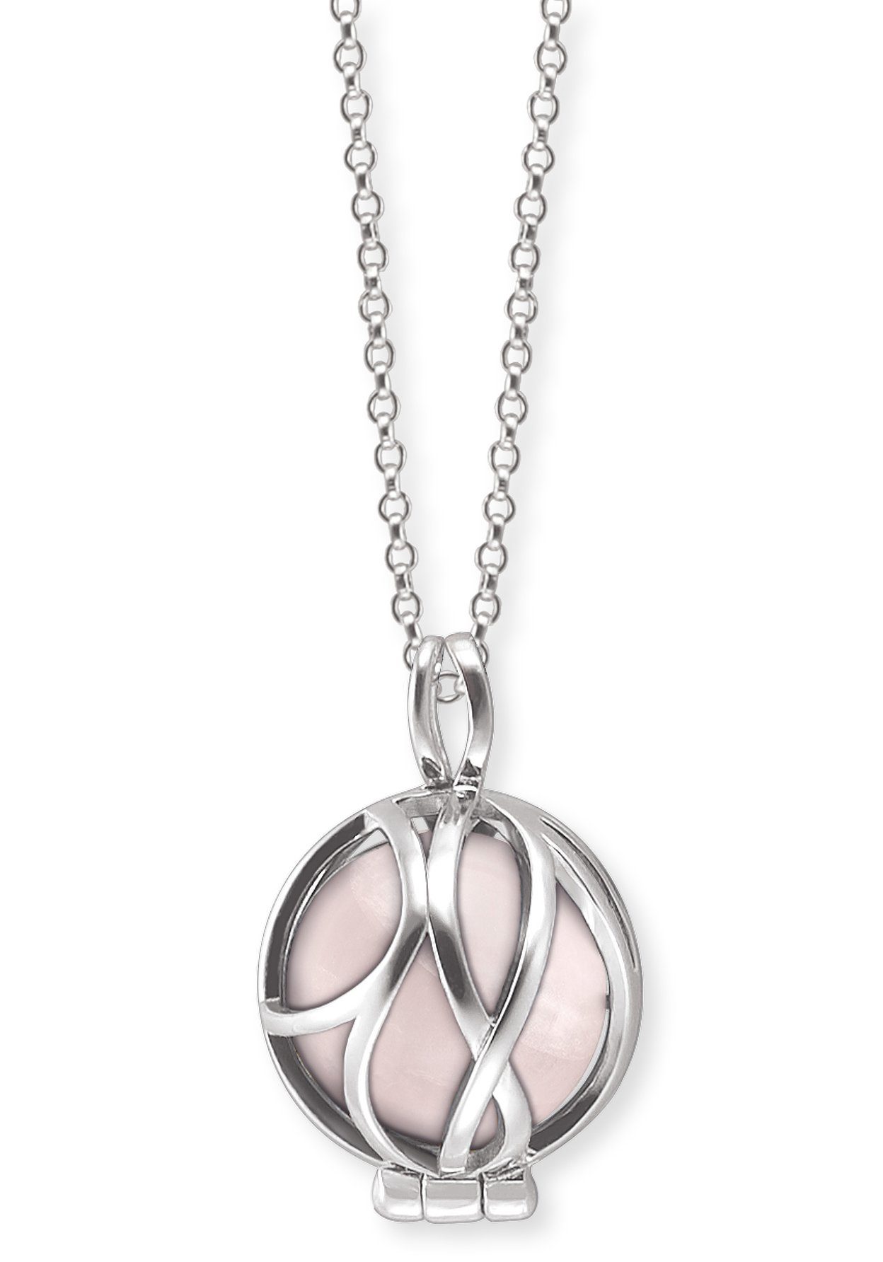 Engelsrufer Kette mit Anhänger Powerful Stone Paradise Rosenquarz (Set, ink günstig online kaufen