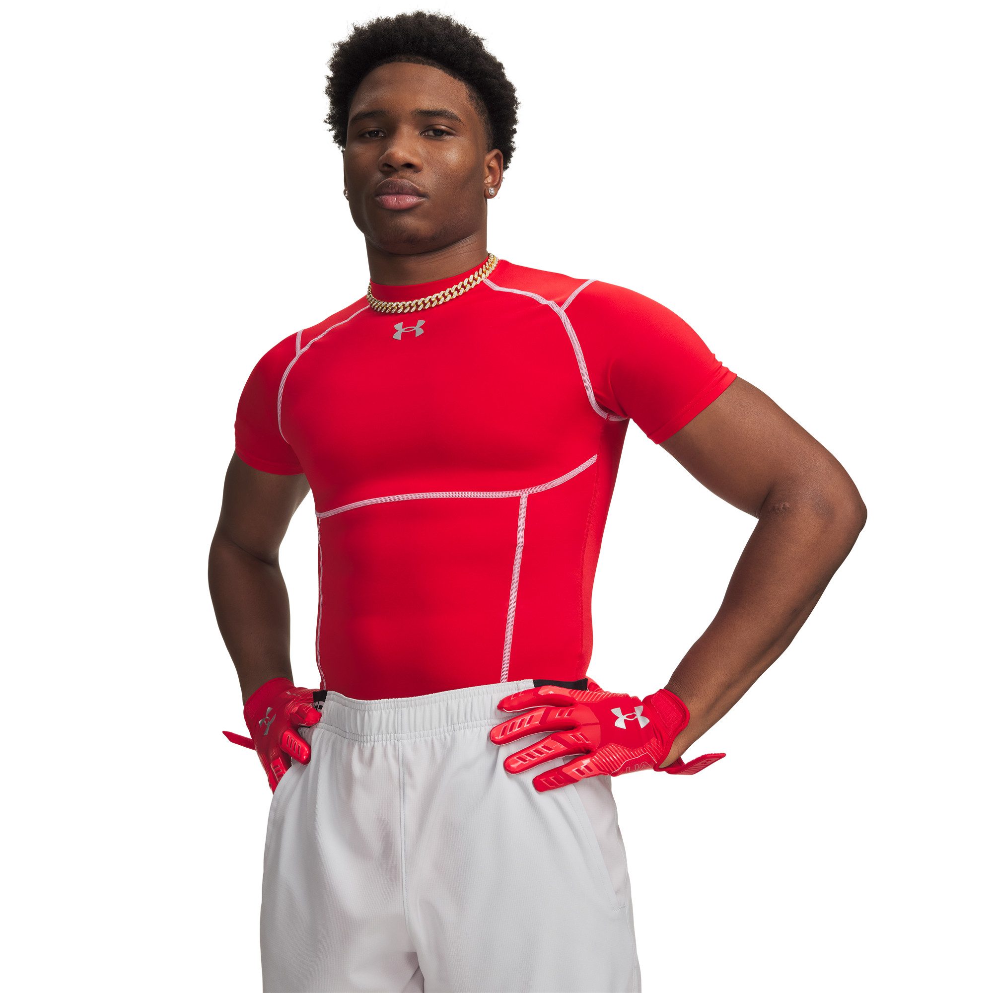 Under Armour® Unterziehshirt Under Armour Herren T-Shirt HG Elite Comp SS 6015382