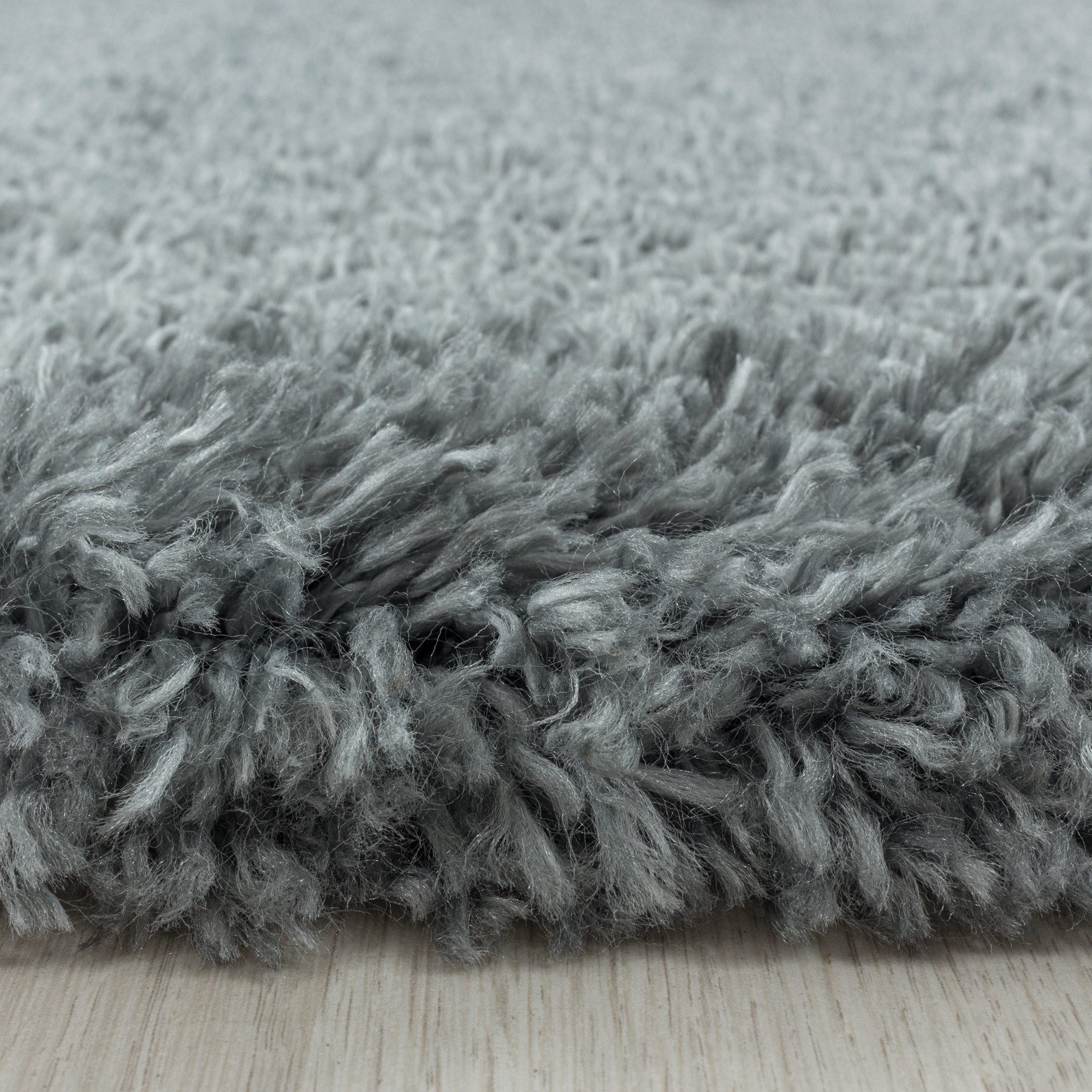 Carpettex Hochflor-Teppich Unicolor - Einfarbig, Rund, günstig online kaufen