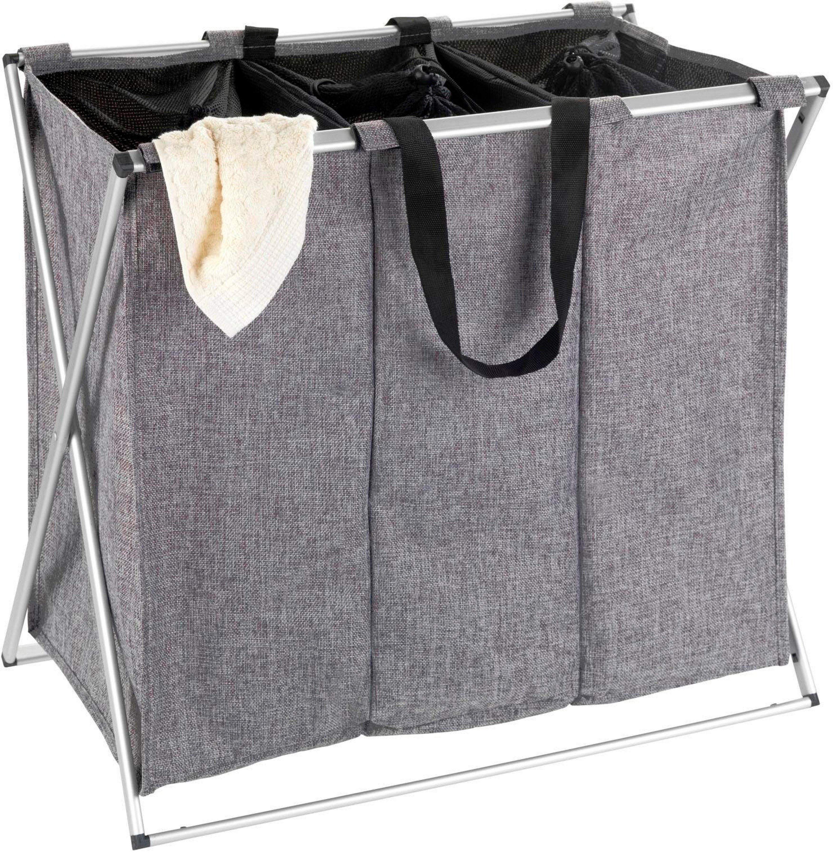 WENKO Wäschesortierer Trio