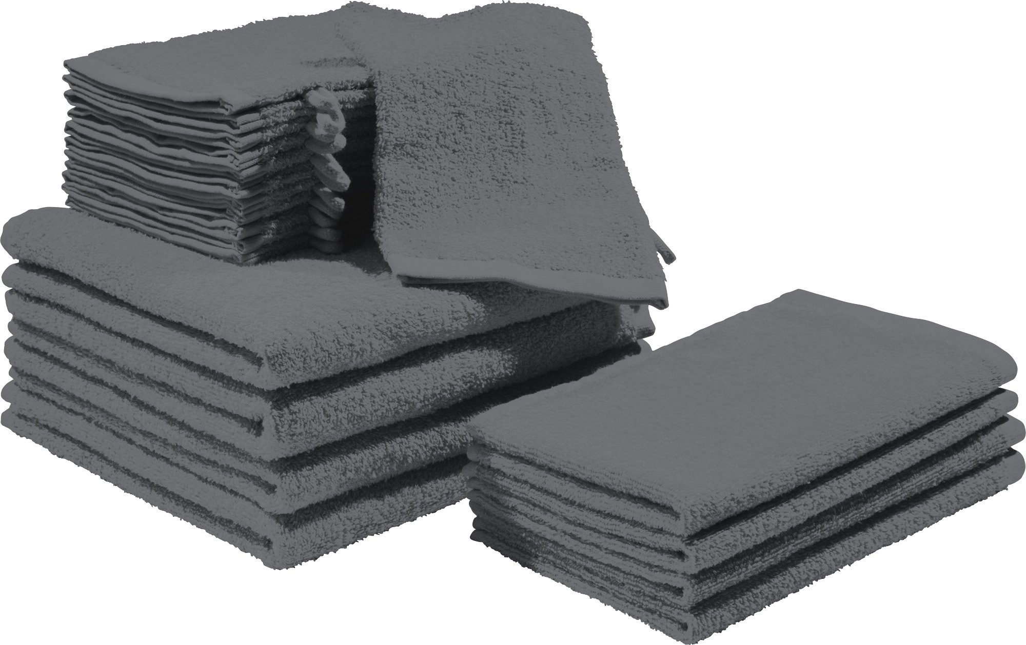 REDBEST Полотенца Frottier-Set "Oceanside" 20-teilig, Frottier, Walk-Frottier Uni