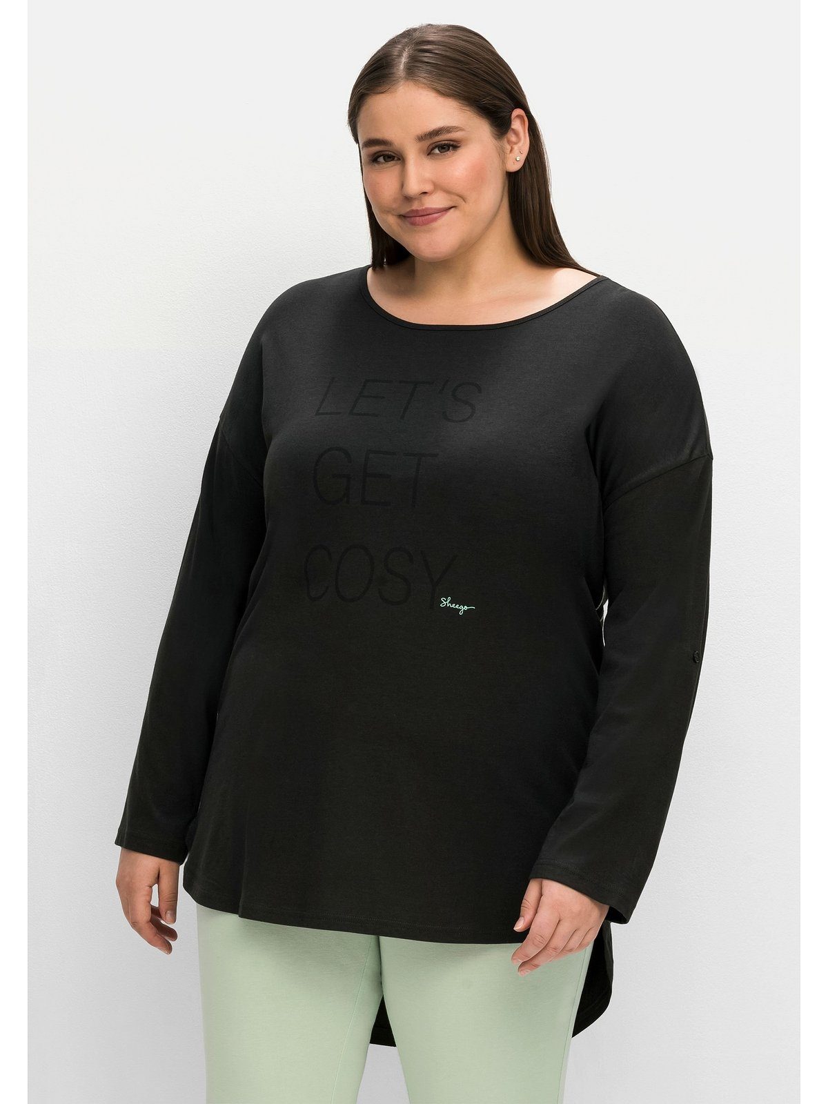 Sheego Longshirts für Damen online kaufen | OTTO | V-Shirts