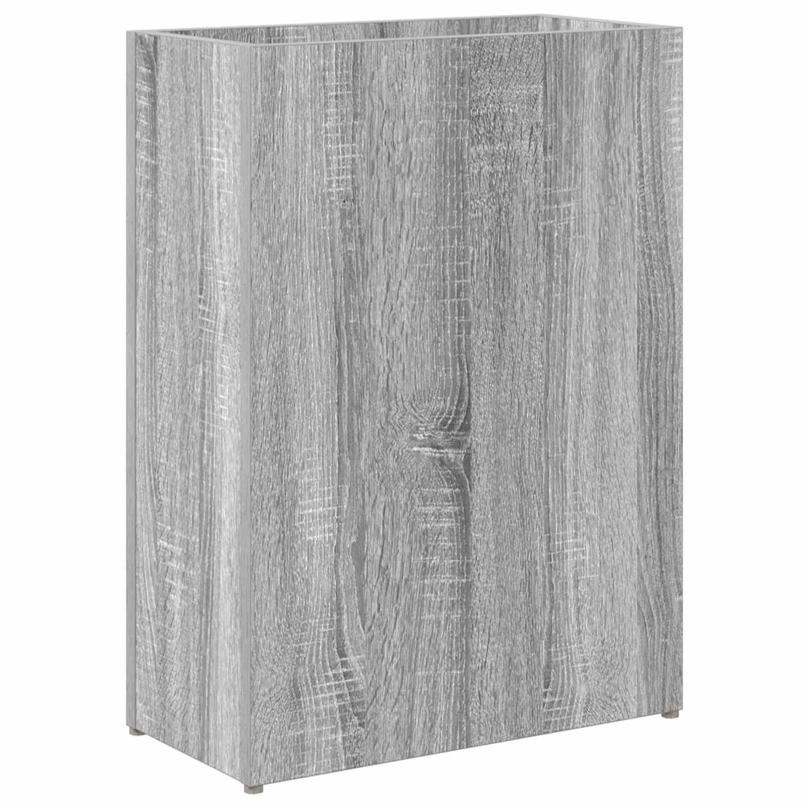 vidaXL Schirmständer Sonnenschirmhalter Sonoma-Grau 40 x 20 x 55,5 cm Holzwerkstoff (1 St)