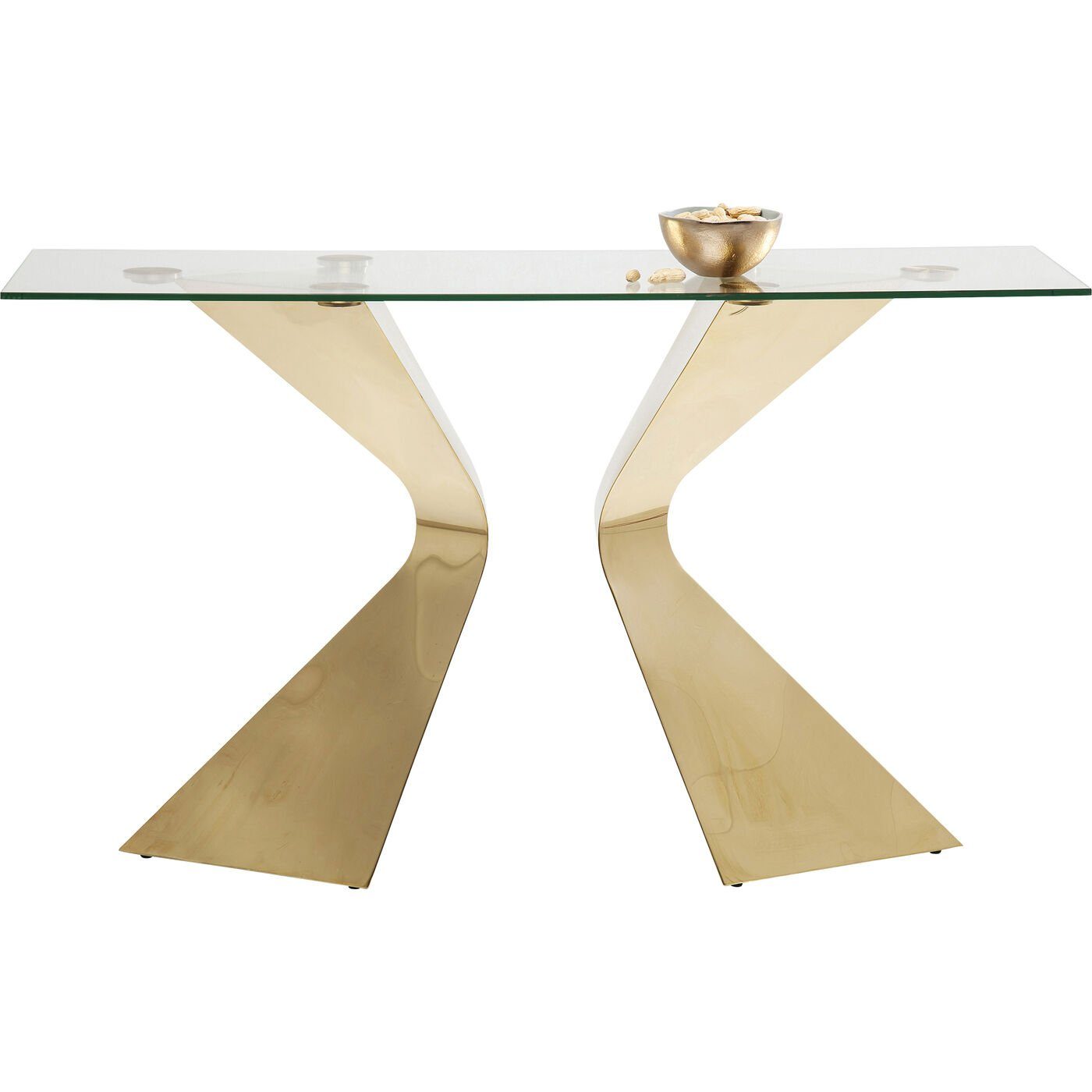 Kare Design Konsolentisch Gloria, Glas, 140x81 günstig online kaufen