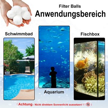 AUFUN Sandfilteranlage Pool Filter Balls Filterbälle für Schwimmbad