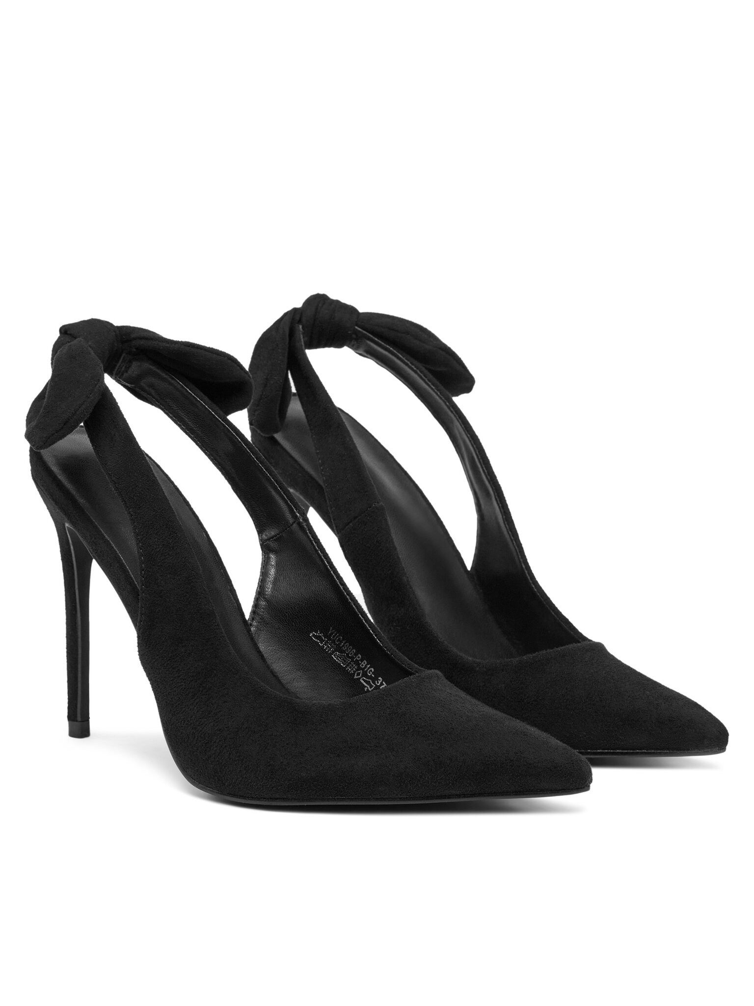 DeeZee Deezee Damen-High Heels Schwarz YUC1996-P-B1G High-Heel-Stiefel