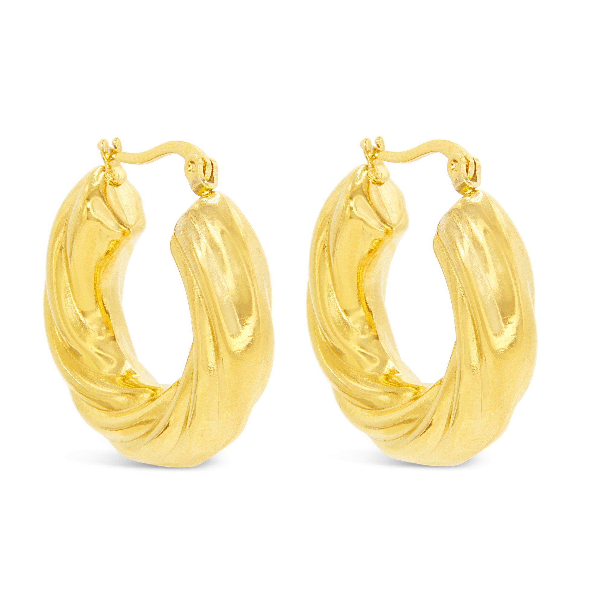 Ars-Argenti Paar Creolen Sexy Creolen Ohrringe - 18K doppelt vergoldet inkl günstig online kaufen