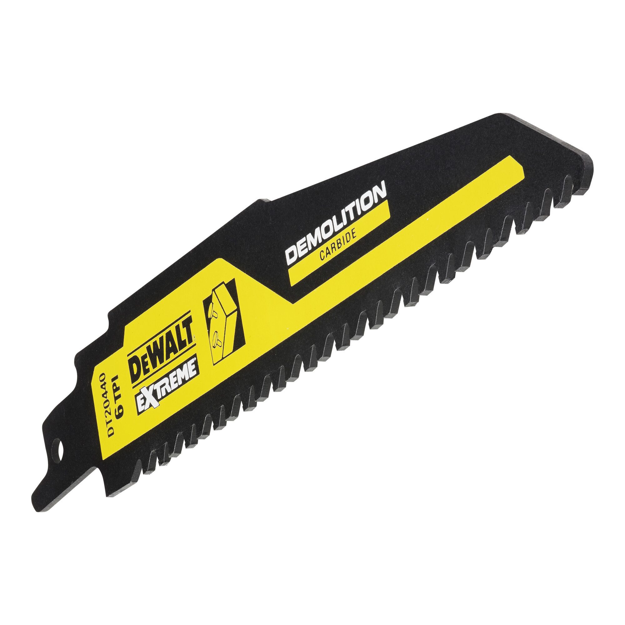 DeWalt Säbelsäge DEWALT Carbide Säbelsägeblatt für nageldurchsetztes Holz (Demolition)