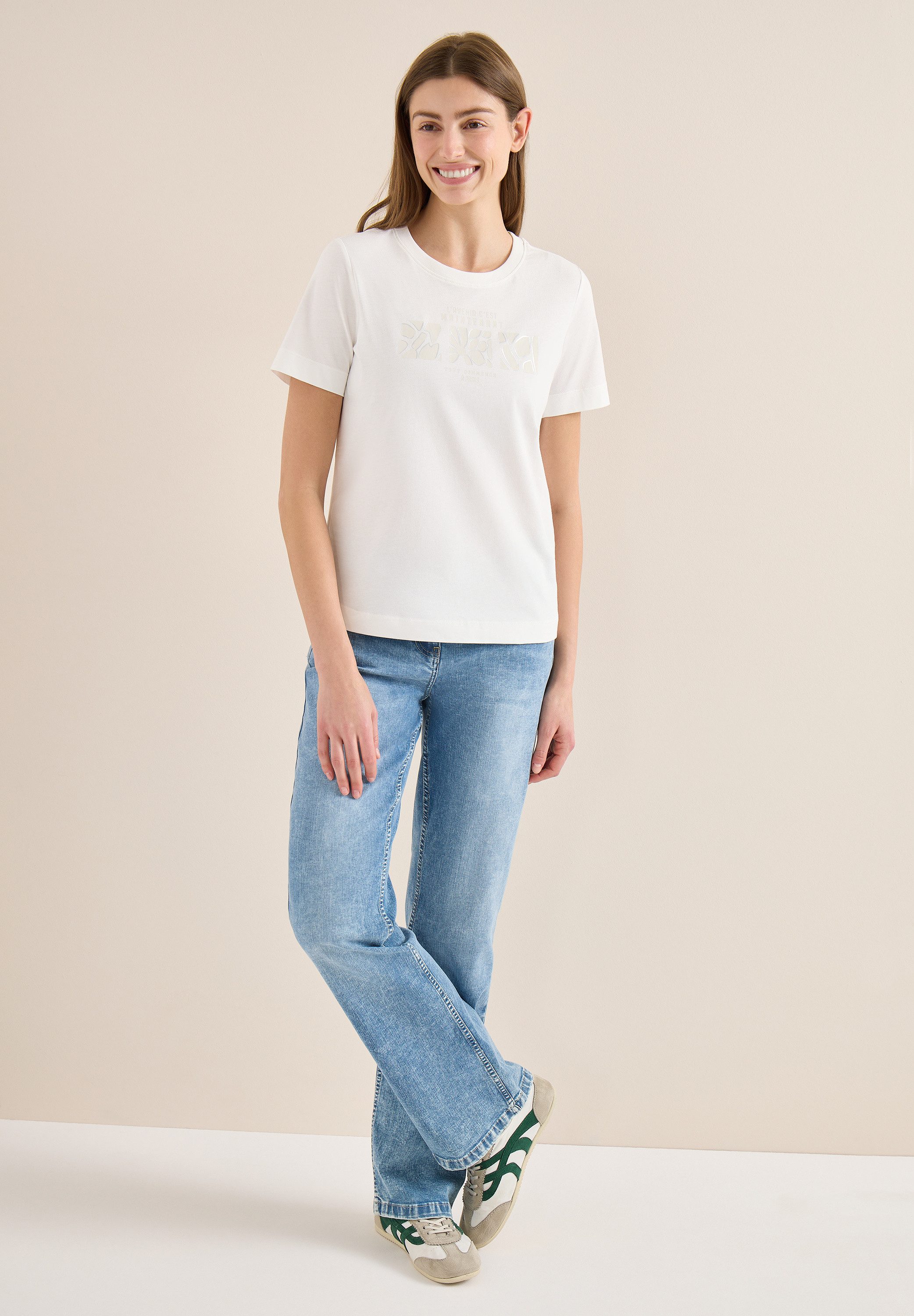CECIL Print-Shirt aus reiner Baumwolle – Bild 3 von 5