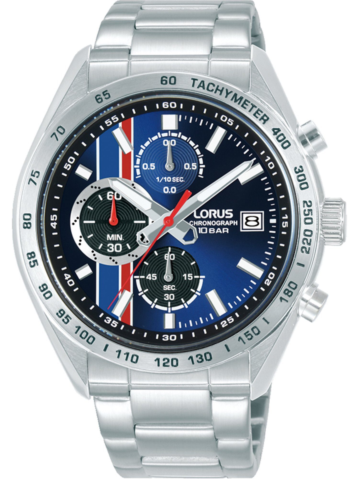 LORUS Chronograph Lorus Herren-Uhren Analog Quarz, Sportuhr