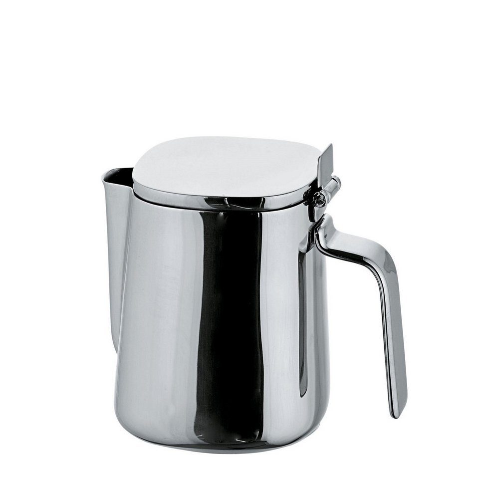 Alessi Alessi Milchkännchen mit Deckel Edelstahl poliert