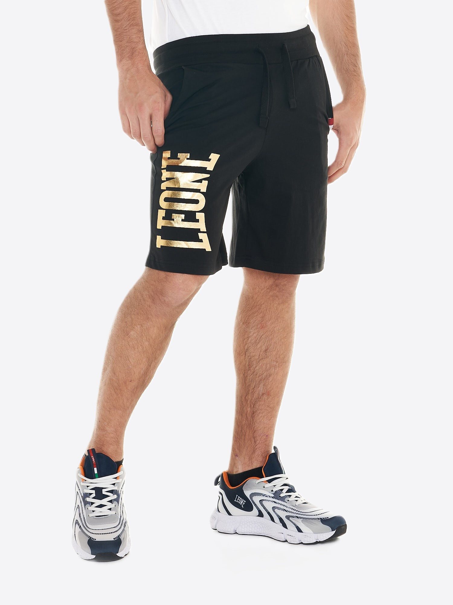 LEONE 1947 Sweatshorts GOLD (1-tlg)