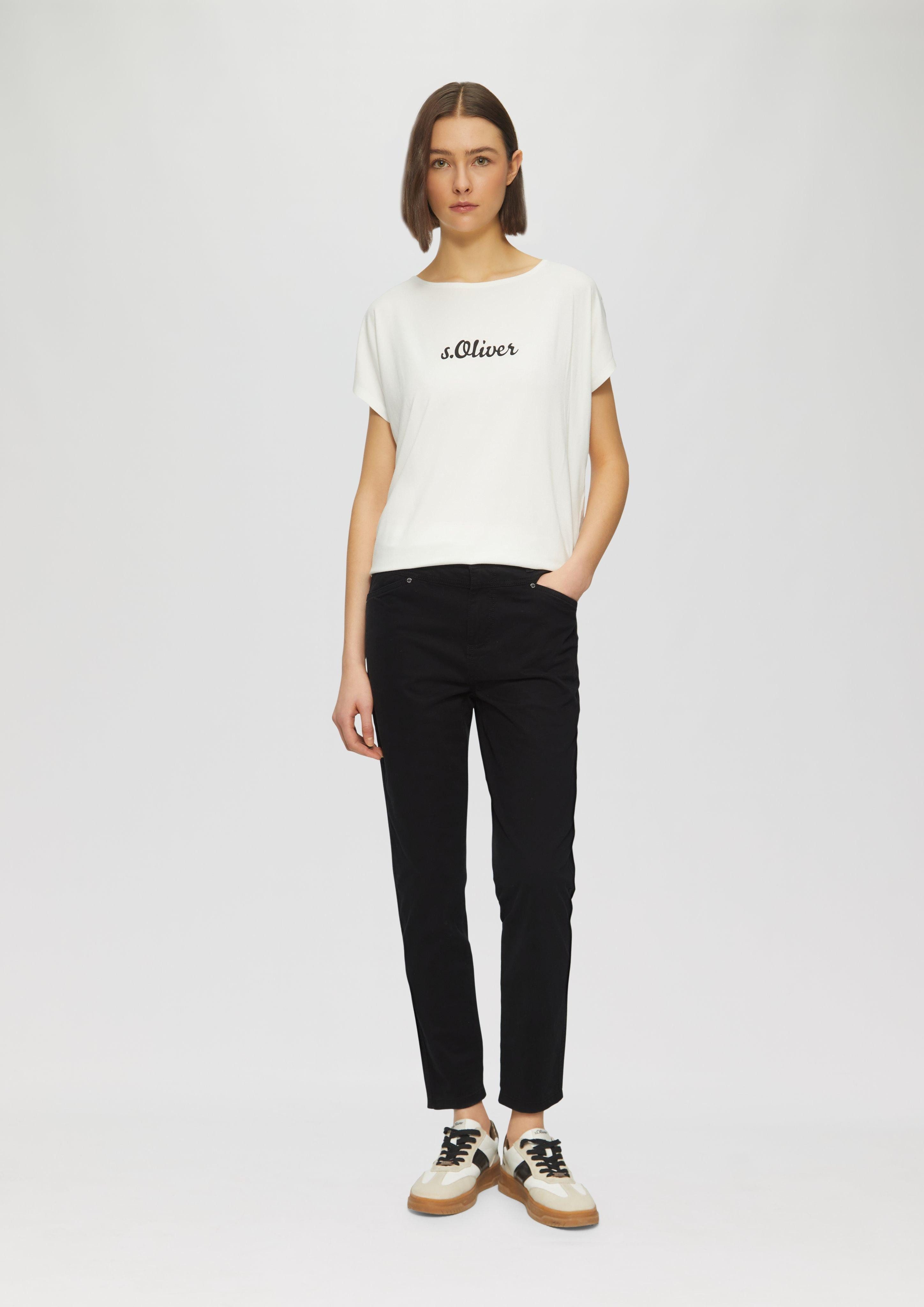 s.Oliver Stoffhose Ankle-Hose im Slim Fit günstig online kaufen
