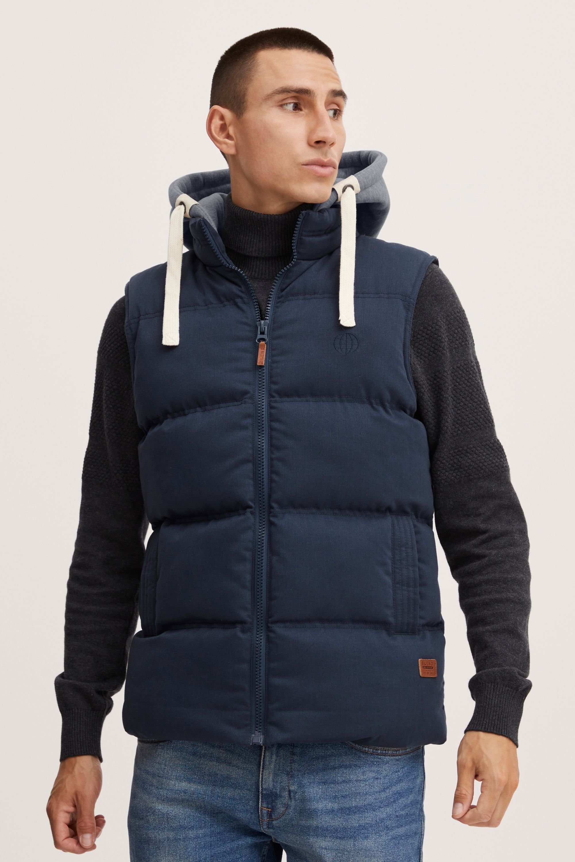 Blend Steppweste BHJens Weste mit abnehmbarer Kapuze günstig online kaufen