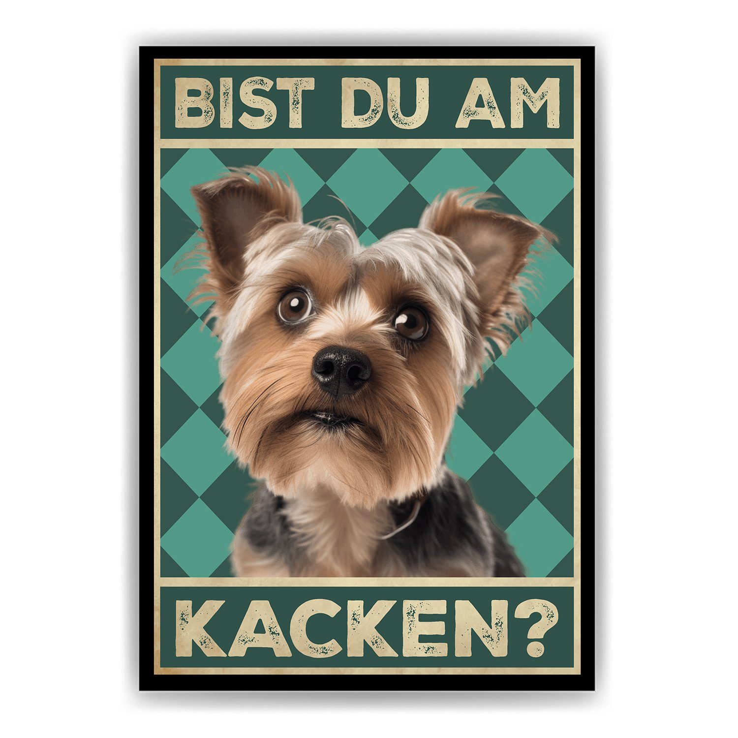 Tigerlino Poster Bist du am Kacken? günstig online kaufen