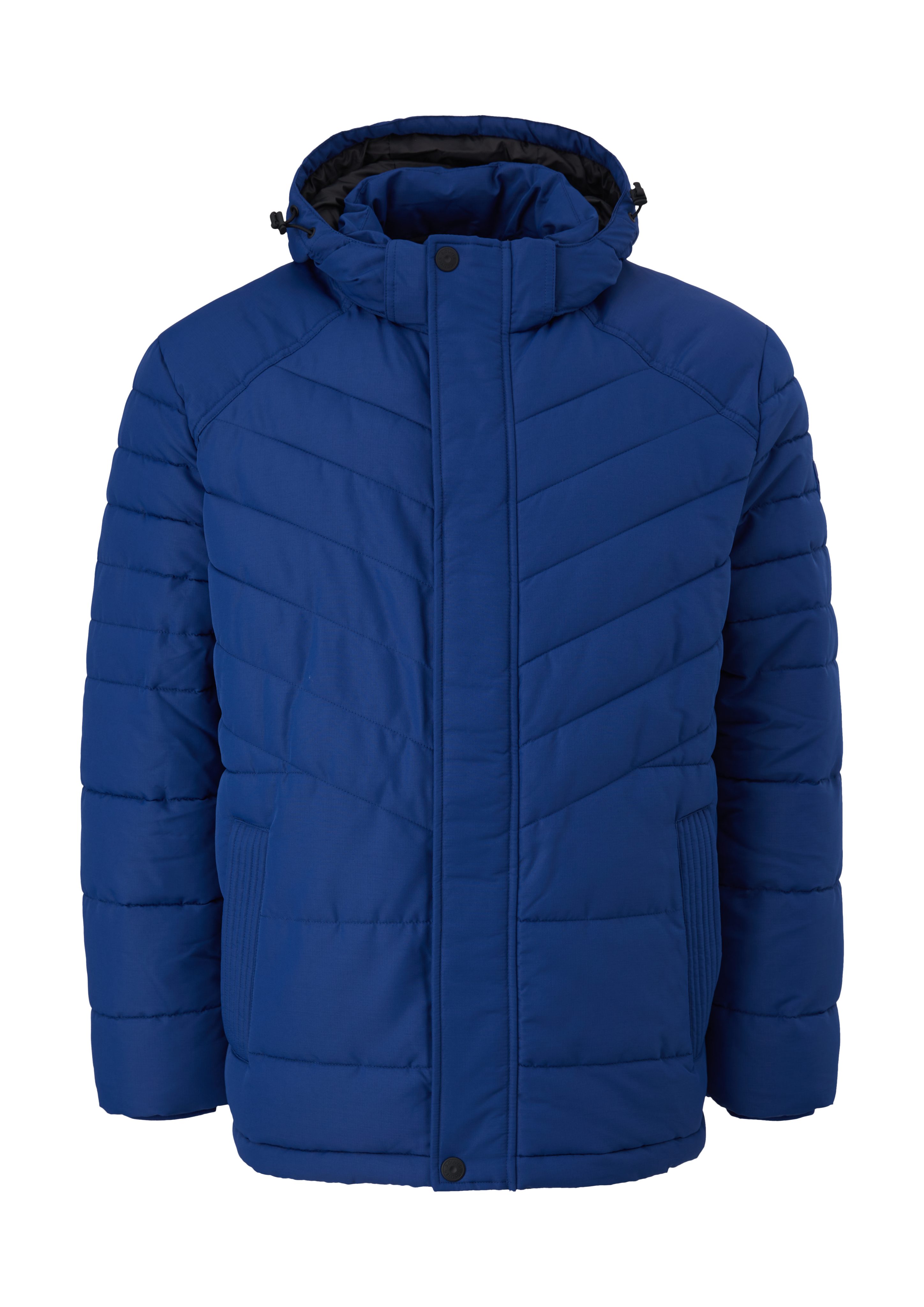 s.Oliver mit Pufferjacke blue Outdoorjacke Kapuze