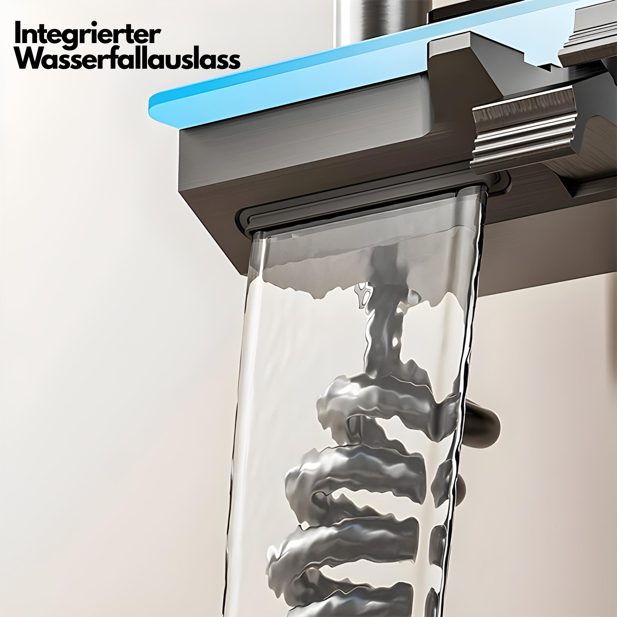 LuxaSteel Duscharmatur Duschsystem mit LED Display günstig online kaufen