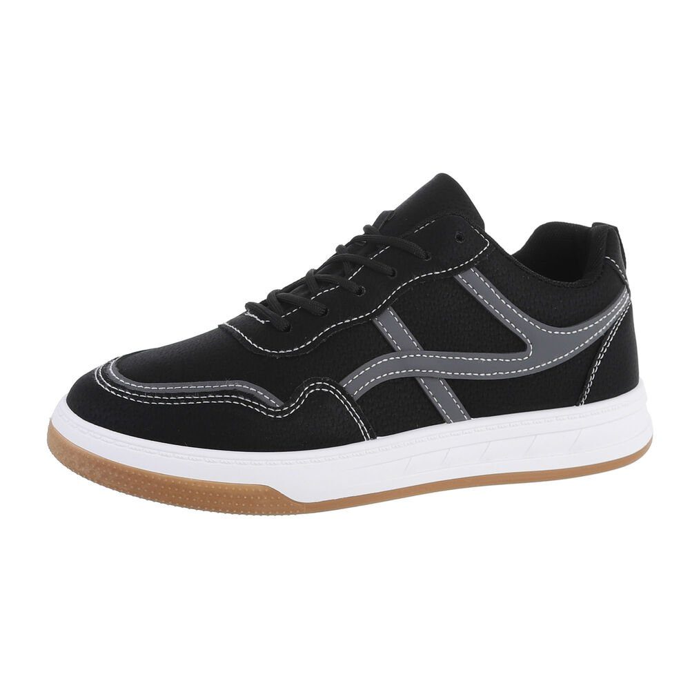 Coolwalk Herren Low-Top Freizeit Sneaker (80201789) Flach Sneakers in Schwarz