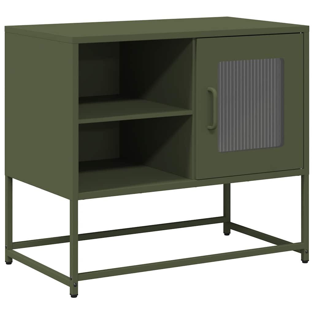 vidaXL TV-Schrank TV-Schrank Olivgrün 68x39x60,5 cm günstig online kaufen