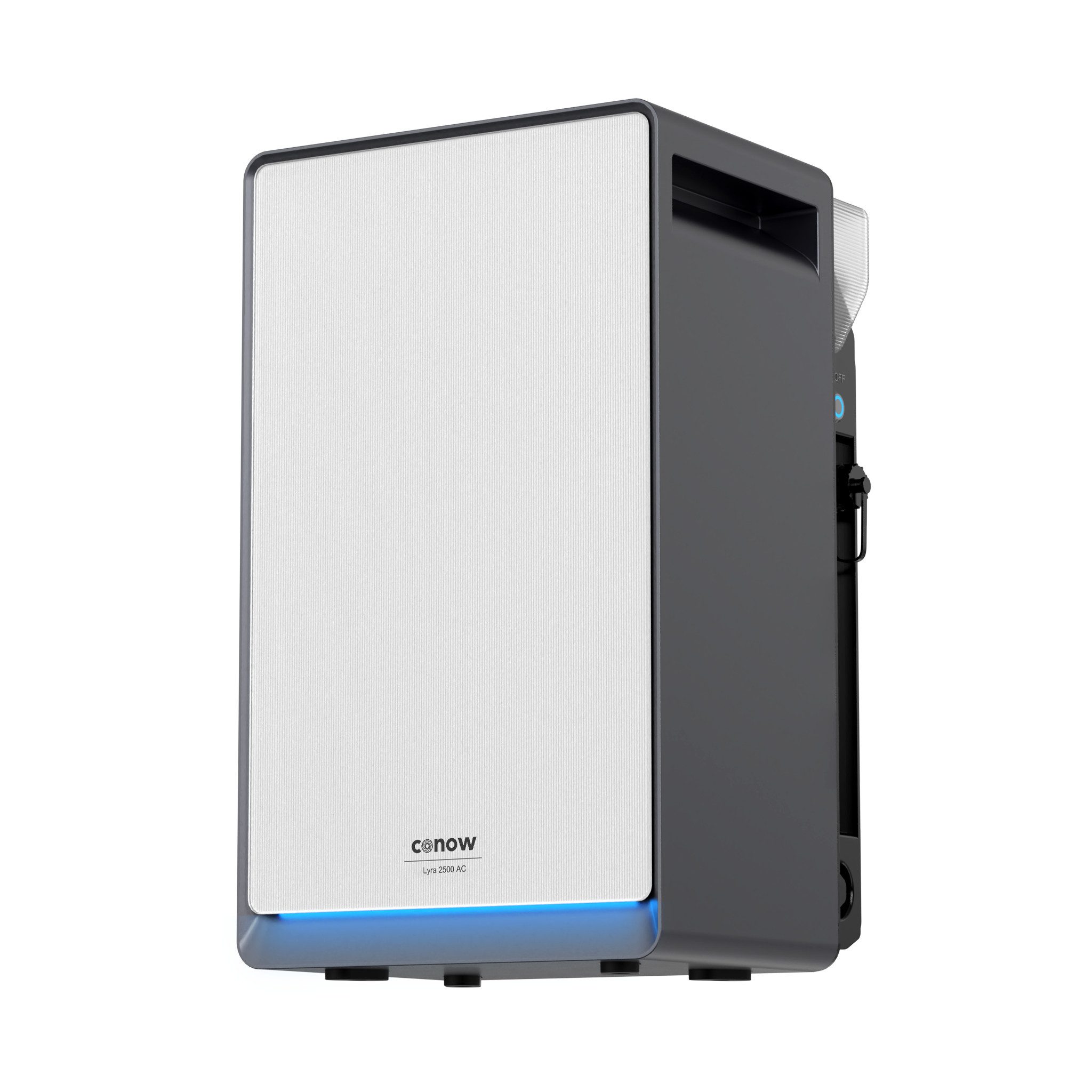 Conow Balkonkraftwerk Conow Lyra 2500 AC Solar Speicher für jedes Zuhause 2560Wh, 1500 W, (Stück), Plug und Play, LFP-Batterie 1500 W, bidirektionale Leistung