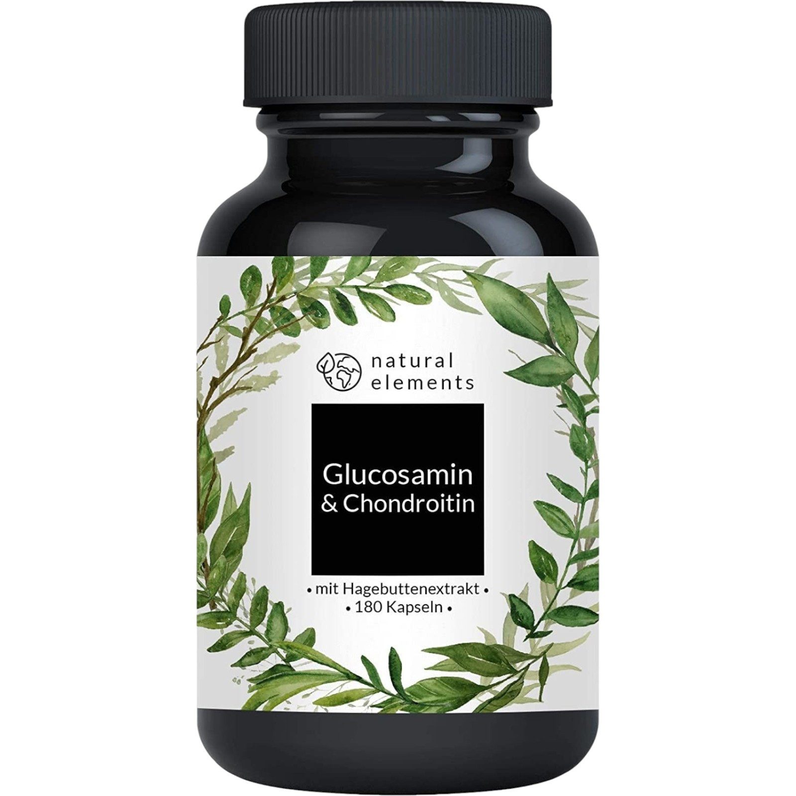 natural elements Glucosamin & Chondroitin Kapseln (180 Stk) Kapseln
